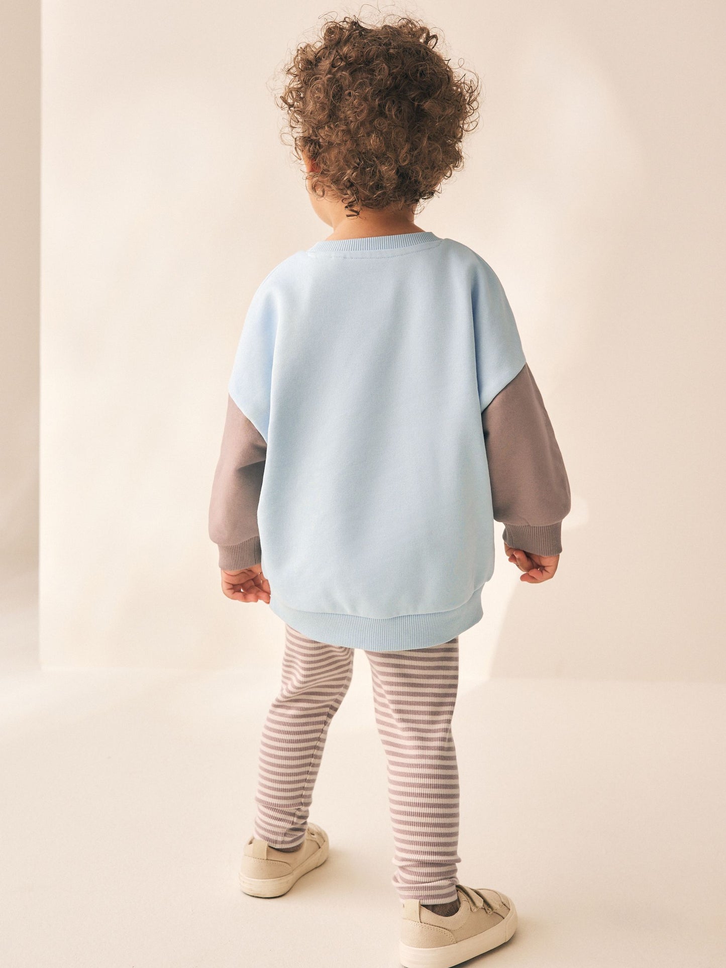 Blue Sweatshirt and Leggings Set 2 Piece (3mths-7yrs) image 3