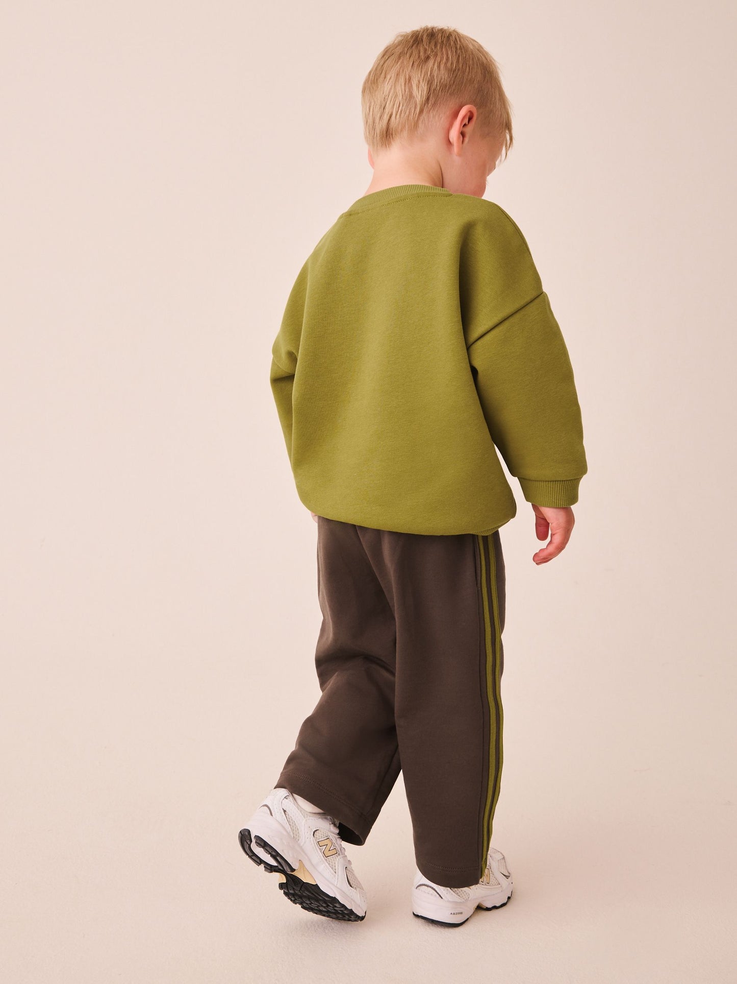 Dsiney Kidz - Olive Green Crew Neck Joggers Set (3mths-7yrs) image 4