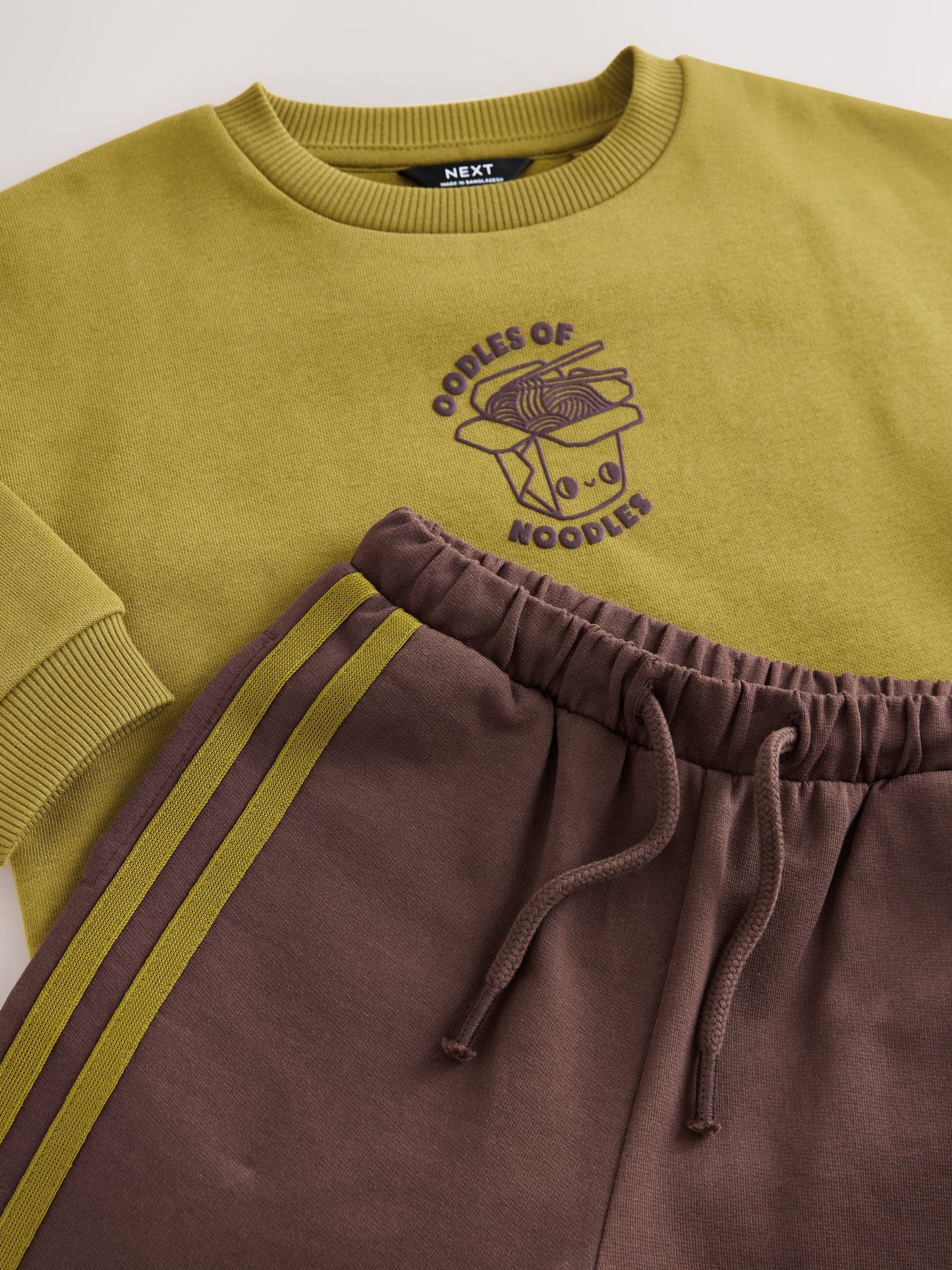 Dsiney Kidz - Olive Green Crew Neck Joggers Set (3mths-7yrs) image 9