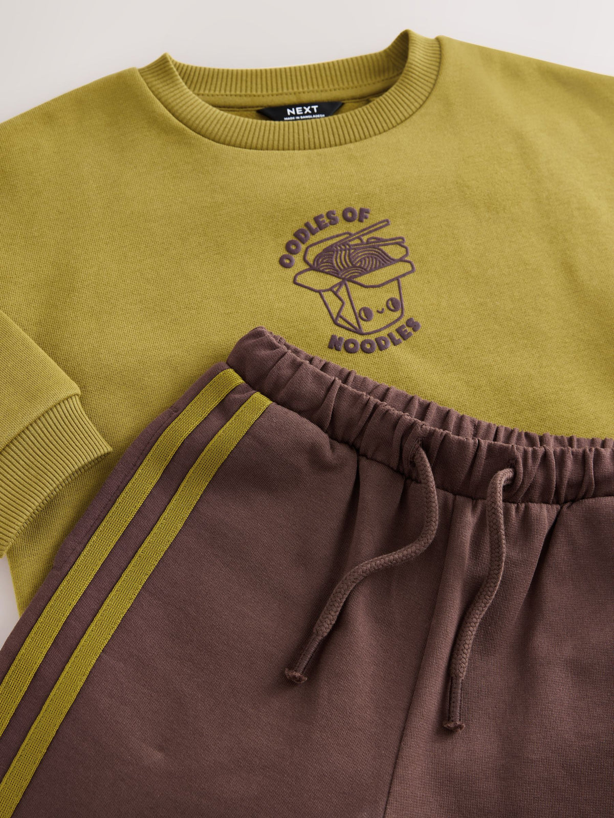 Dsiney Kidz - Olive Green Crew Neck Joggers Set (3mths-7yrs) image 9