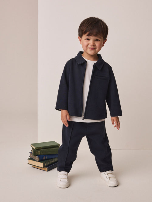 Dsiney Kidz - Navy Smart Jacket Top & Trousers Set 3 Piece (3mths-7yrs) image 1