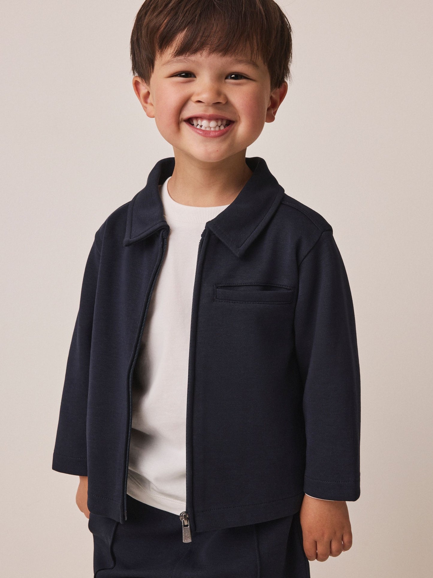 Dsiney Kidz - Navy Smart Jacket Top & Trousers Set 3 Piece (3mths-7yrs) image 4