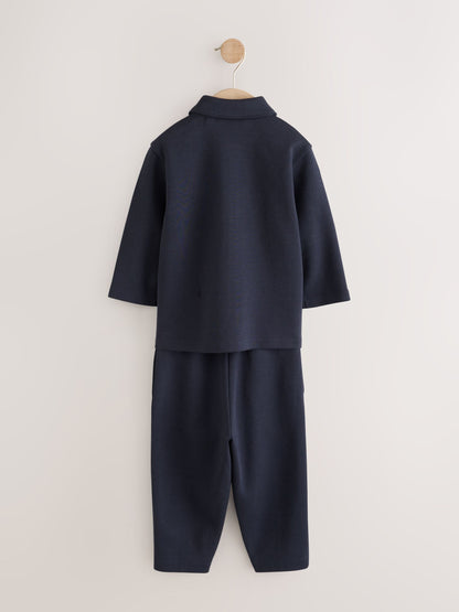 Dsiney Kidz - Navy Smart Jacket Top & Trousers Set 3 Piece (3mths-7yrs) image 7