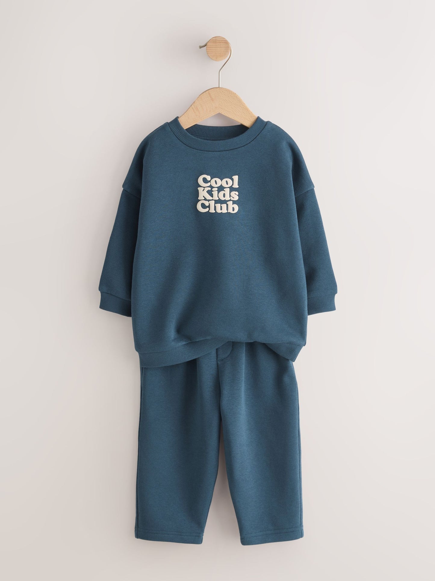 Dsiney Kidz - Dark/Blue Back Print Crew Neck Joggers Set (3mths-7yrs) image 3