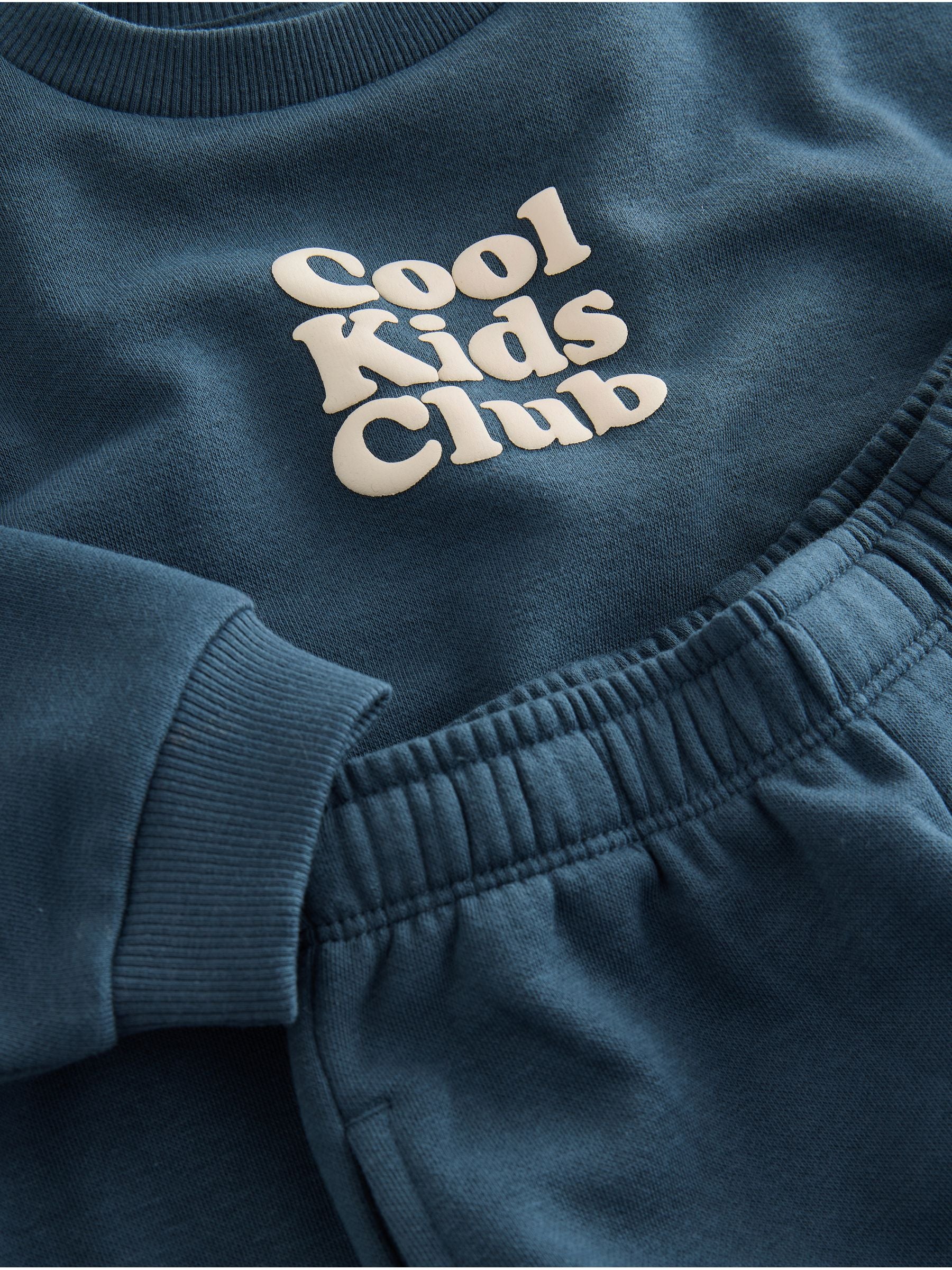 Dsiney Kidz - Dark/Blue Back Print Crew Neck Joggers Set (3mths-7yrs) image 4