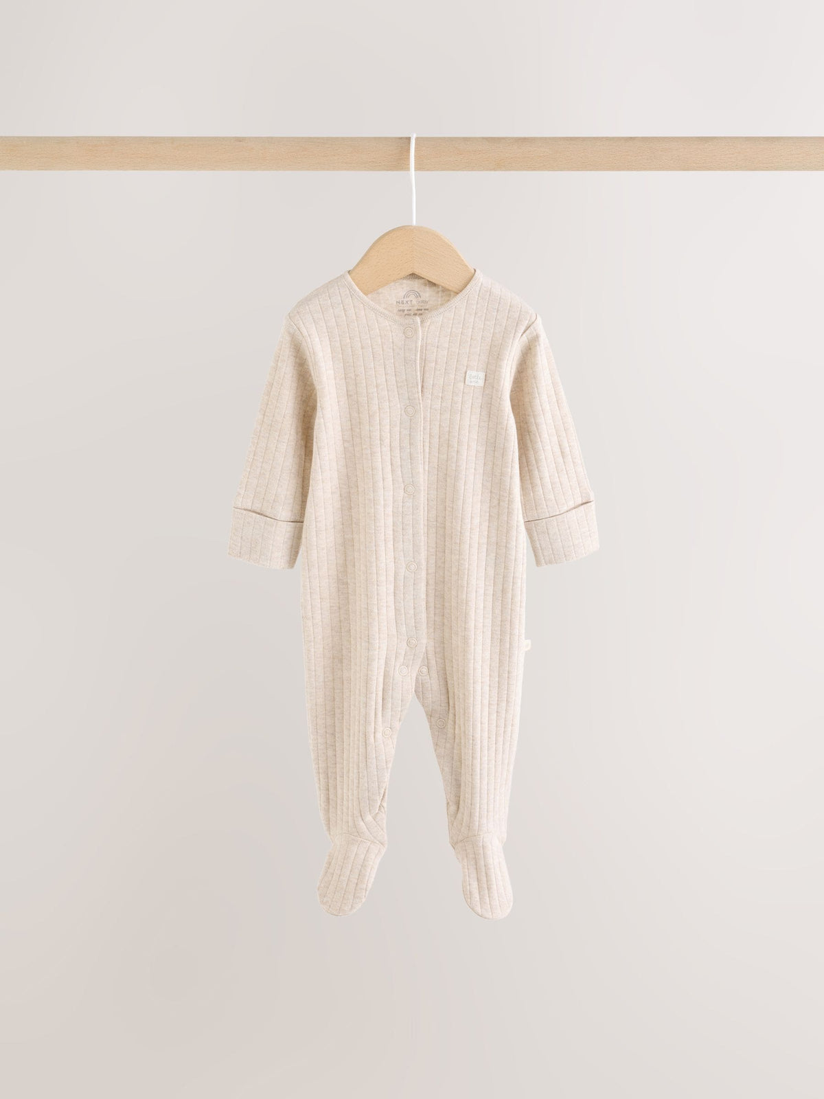 Neutral Animal Baby Sleepsuits 3 Pack (0-2yrs) image 3
