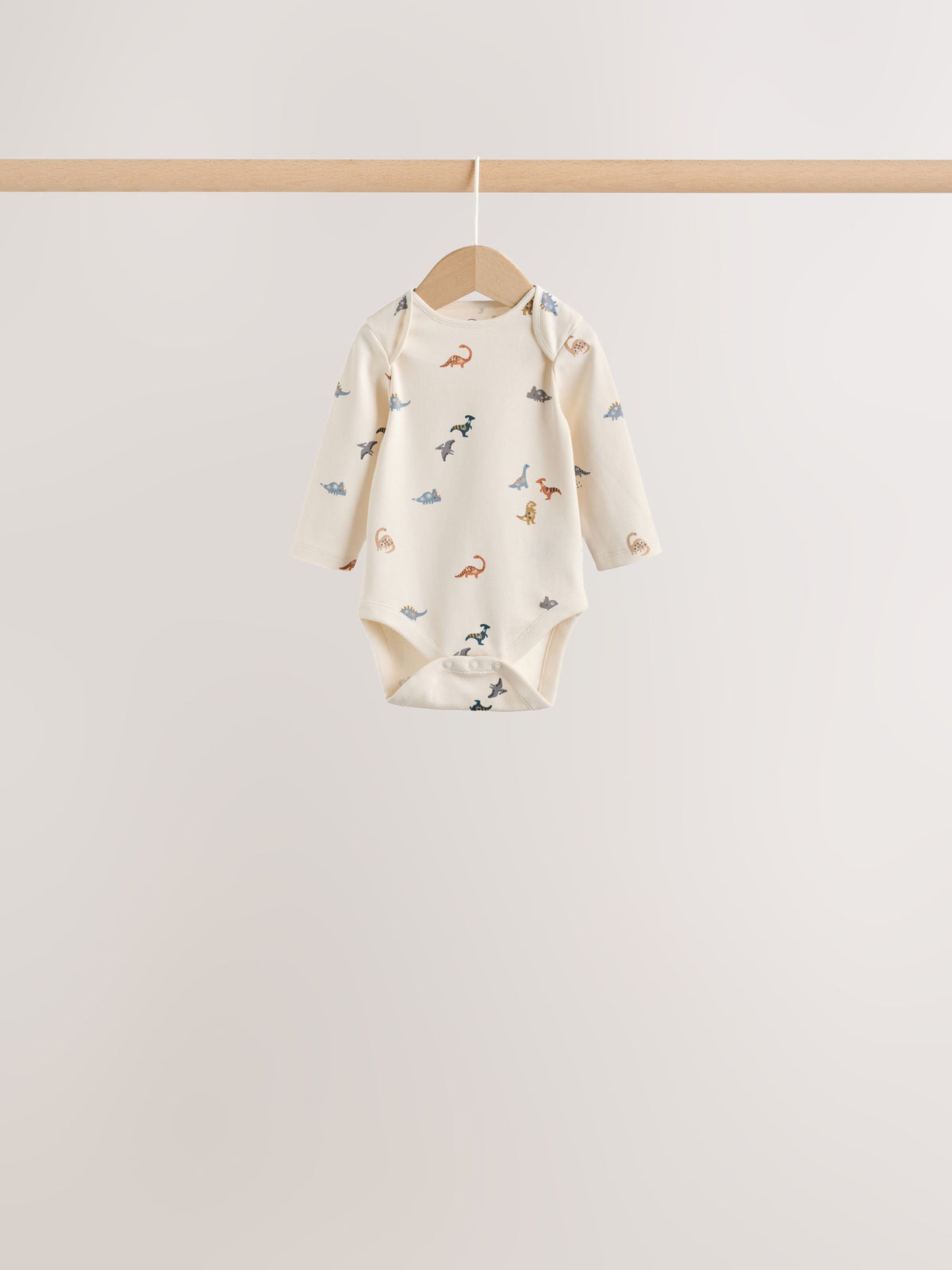 Dsiney Kidz - Blue Character Long Sleeve Baby Bodysuit 7 Pack image 4