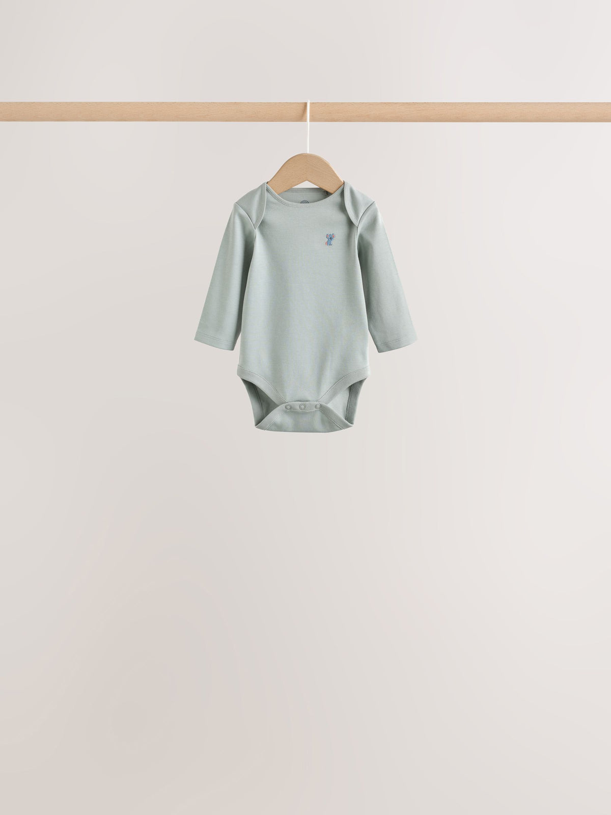 Dsiney Kidz - Blue Character Long Sleeve Baby Bodysuit 7 Pack image 6