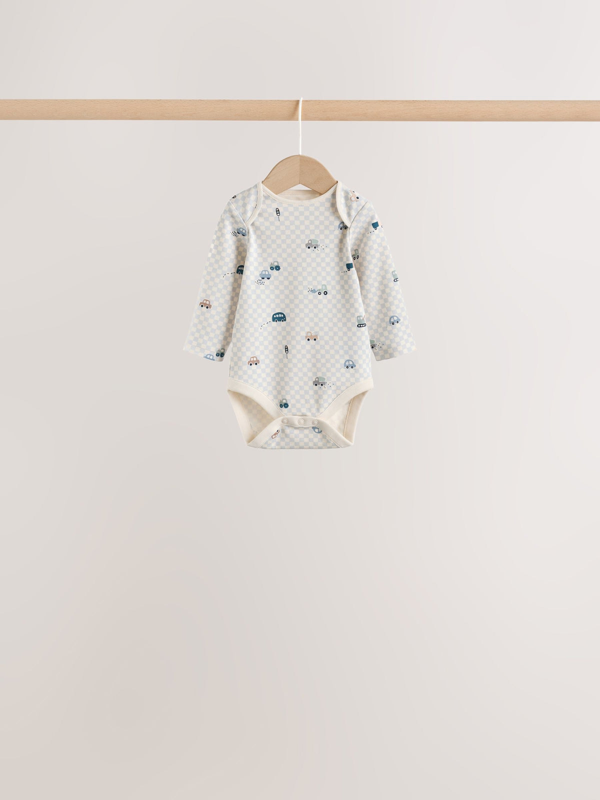 Dsiney Kidz - Blue Character Long Sleeve Baby Bodysuit 7 Pack image 8
