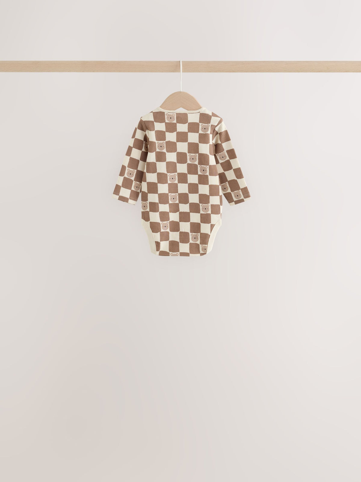 Dsiney Kidz - Brown Bear Long Sleeve Bodysuits 5 Pack image 6