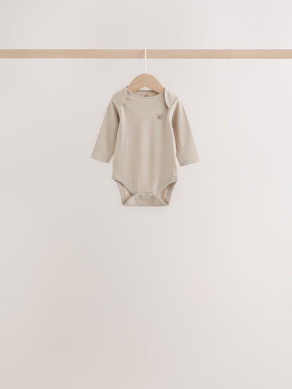 Dsiney Kidz - Brown Bear Long Sleeve Bodysuits 5 Pack image 8