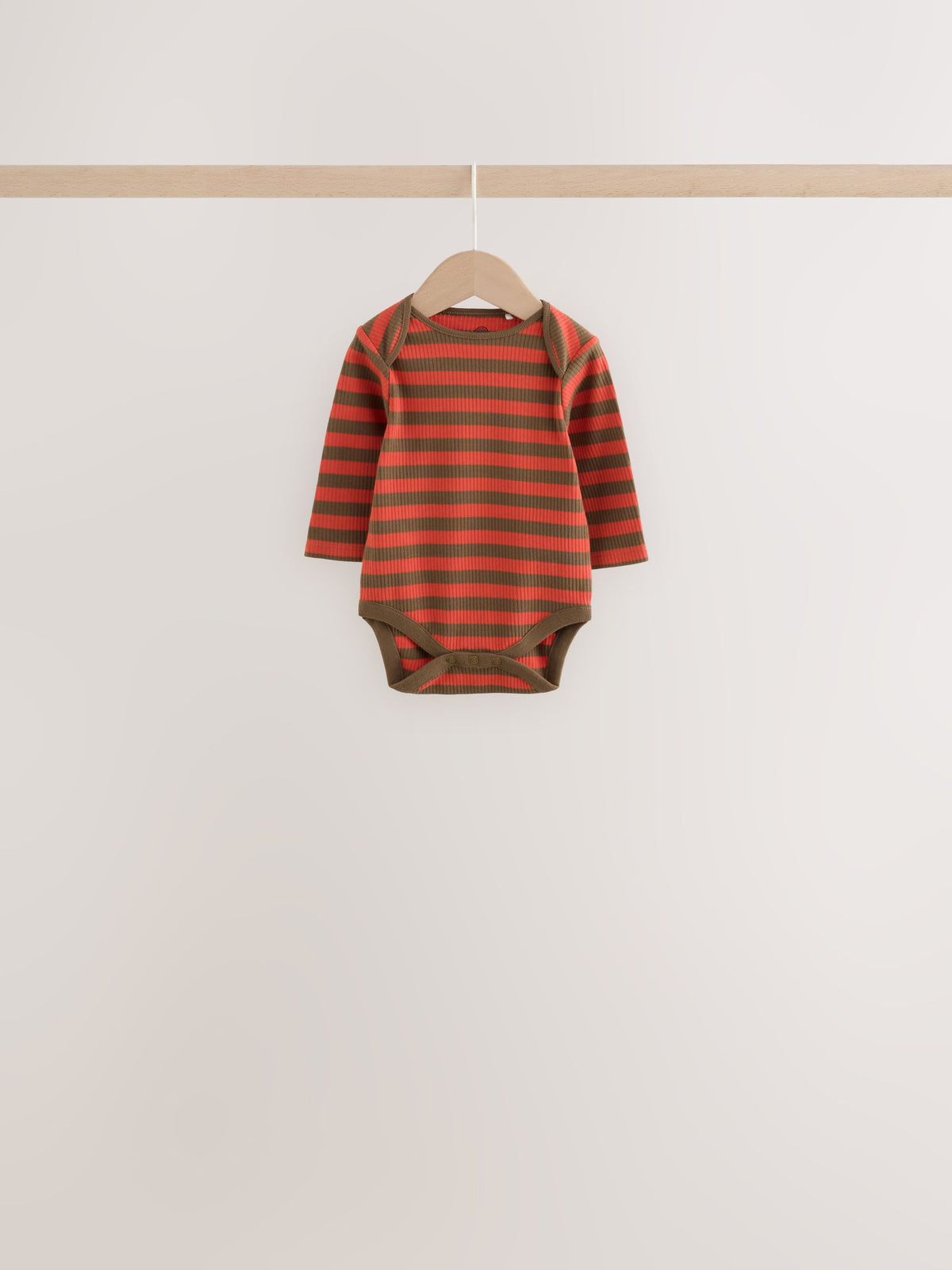 Dsiney Kidz - Multi Stripe Long Sleeve Bodysuits 5 Pack image 5