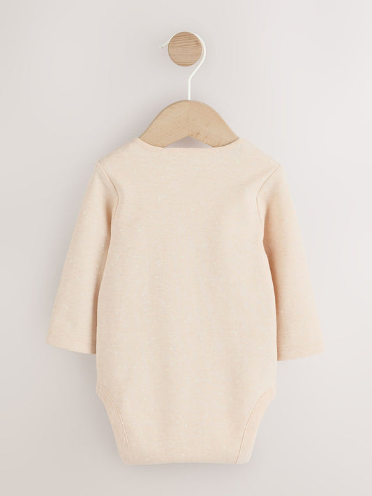 Dsiney Kidz - Neutral I Love My Daddy Long Sleeve Baby Bodysuit image 2