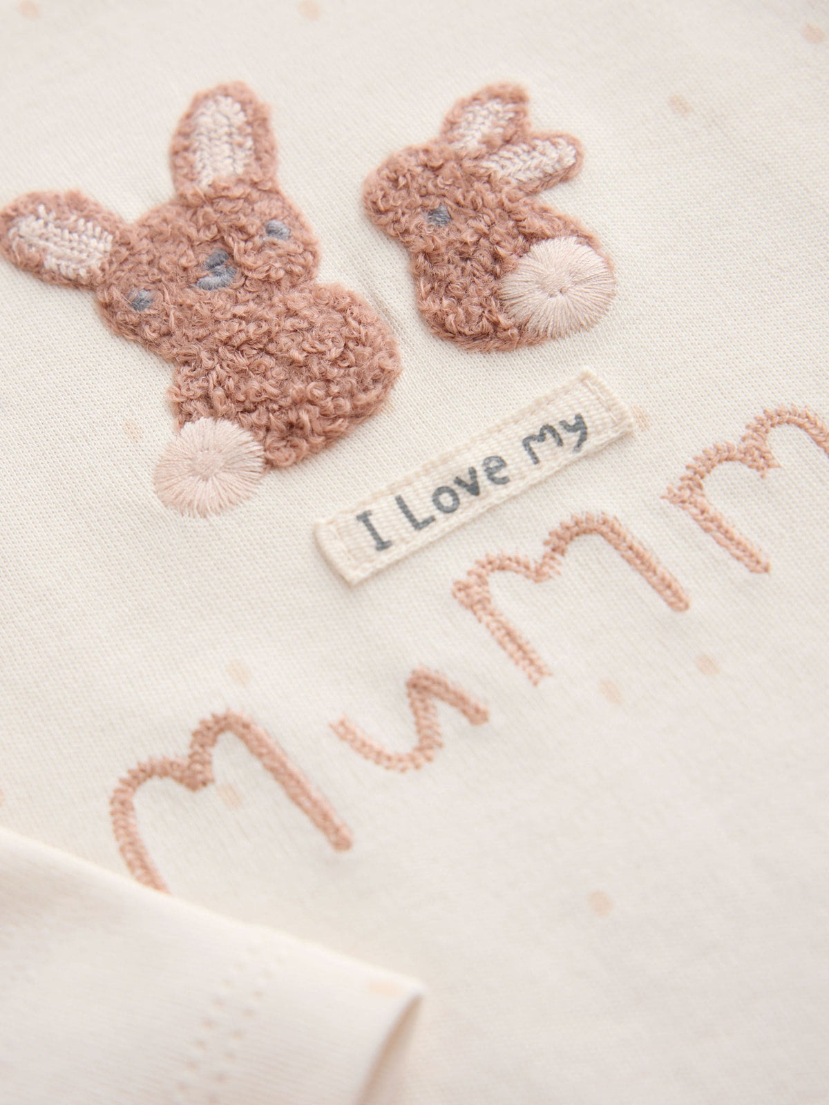 Dsiney Kidz - Neutral I Love My Mummy Long Sleeve Baby Bodysuit image 4