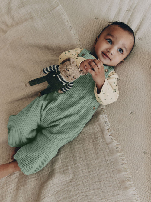Dsiney Kidz - Green Jersey Dungaree and Bodysuit Baby Set (0mths-2yrs) image 1