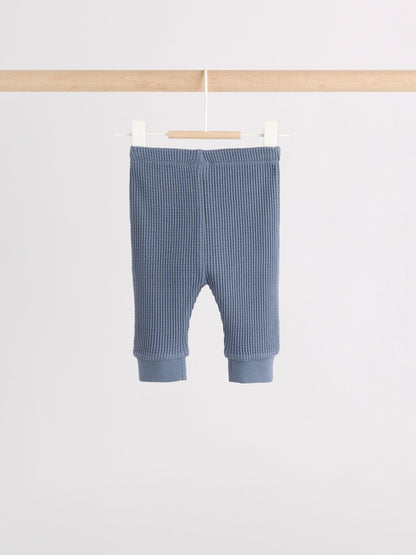 Blue Textured Top and Legging Baby Set (0mths-2yrs) image 6