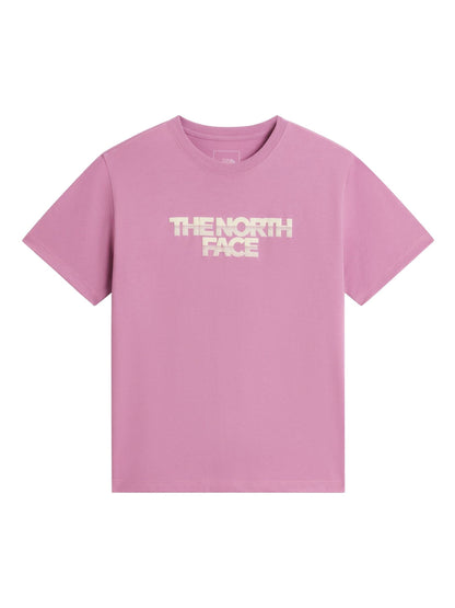 Dsiney Kidz - The North Face Purple Chalbi Relaxed Front Graphic T-Shirt image 1