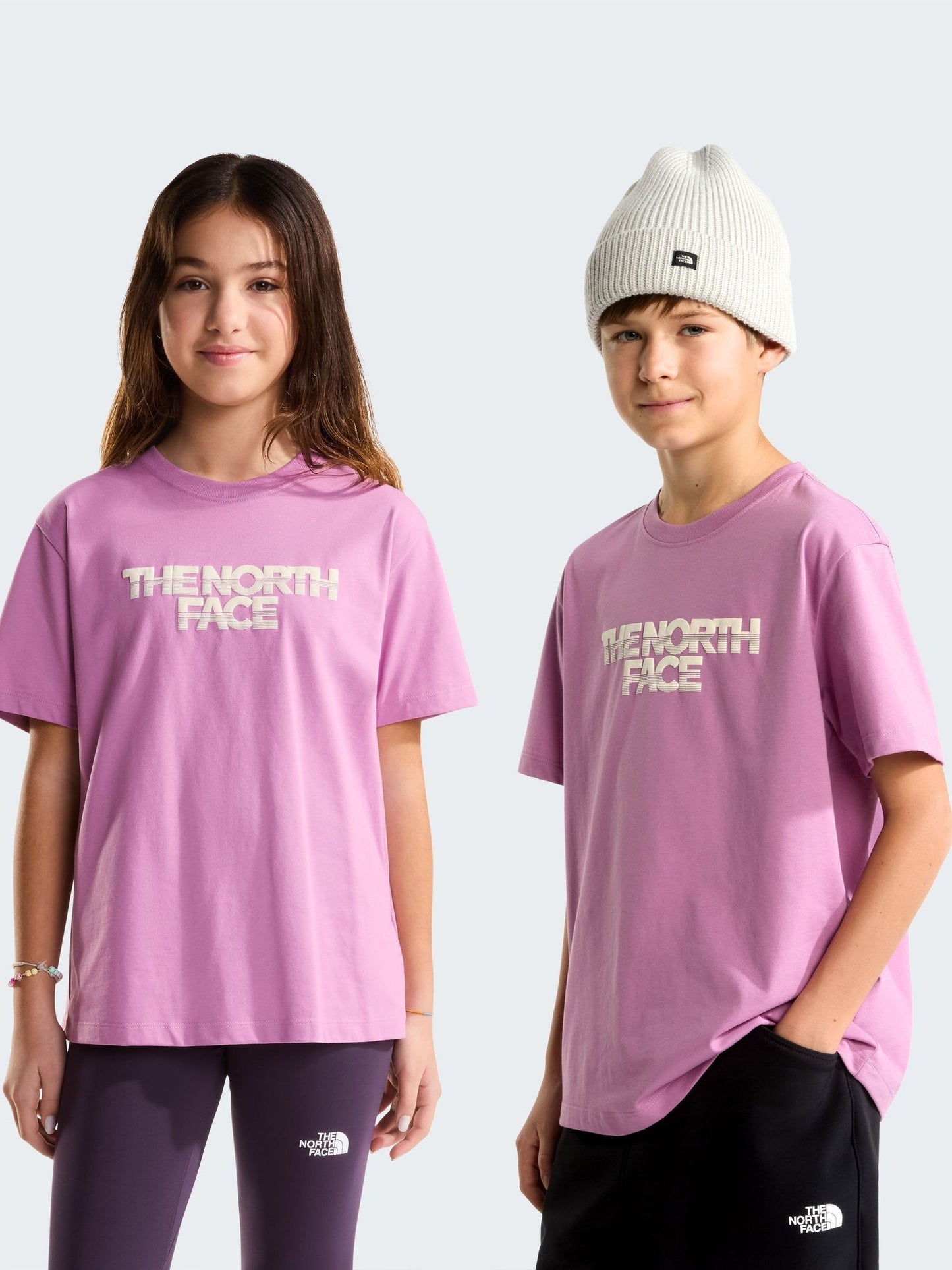 Dsiney Kidz - The North Face Purple Chalbi Relaxed Front Graphic T-Shirt image 2