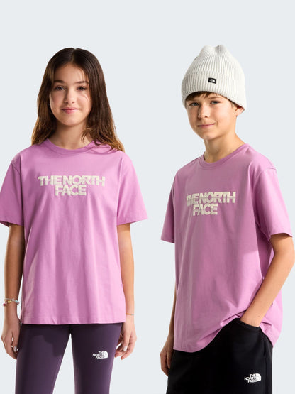 Dsiney Kidz - The North Face Purple Chalbi Relaxed Front Graphic T-Shirt image 2
