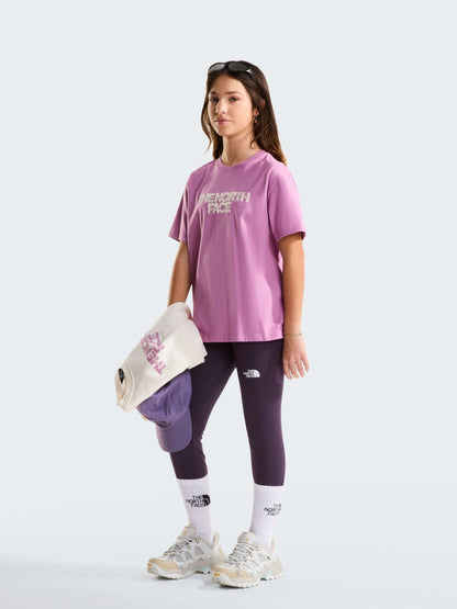 Dsiney Kidz - The North Face Purple Chalbi Relaxed Front Graphic T-Shirt image 3