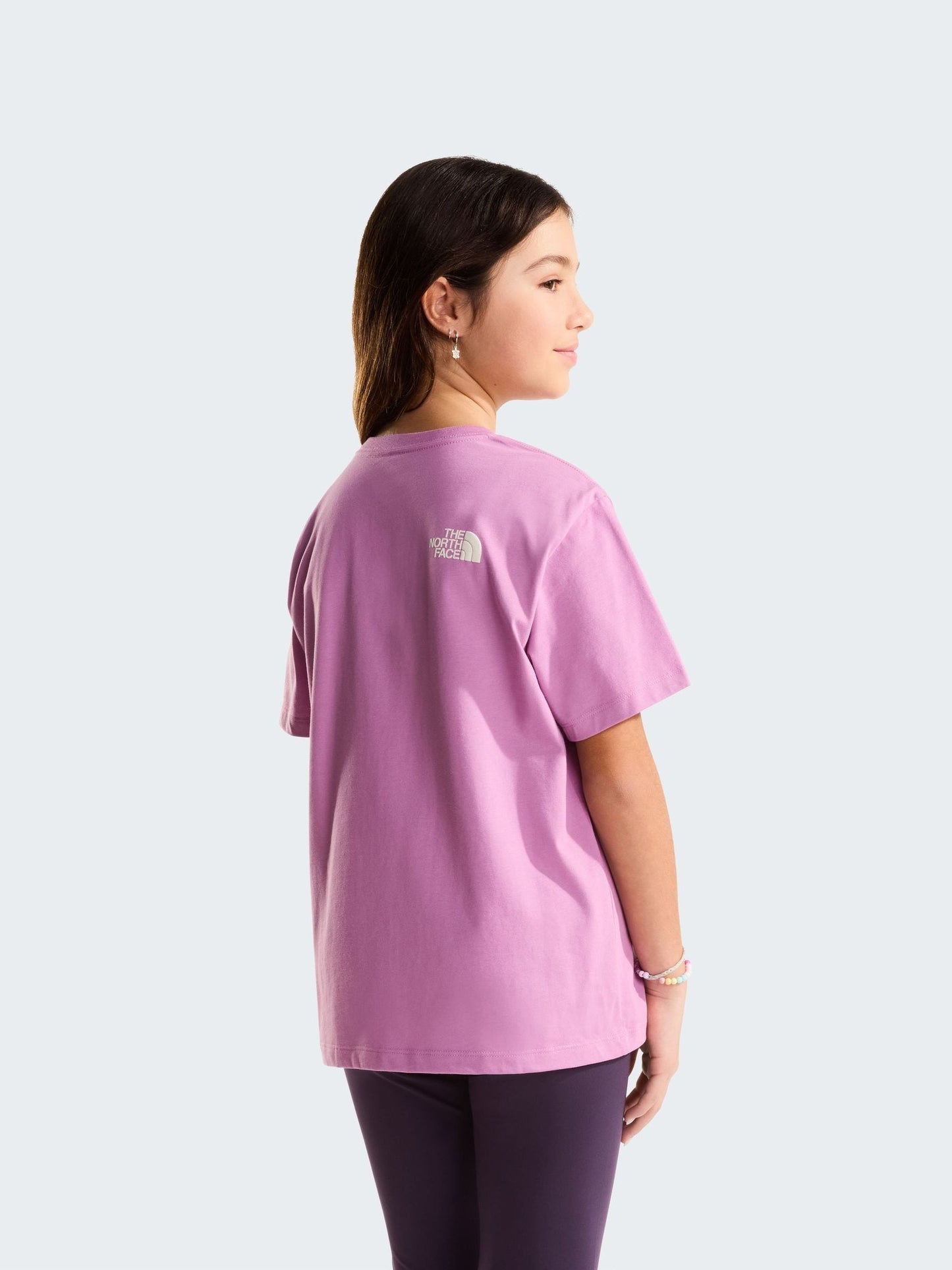 Dsiney Kidz - The North Face Purple Chalbi Relaxed Front Graphic T-Shirt image 4