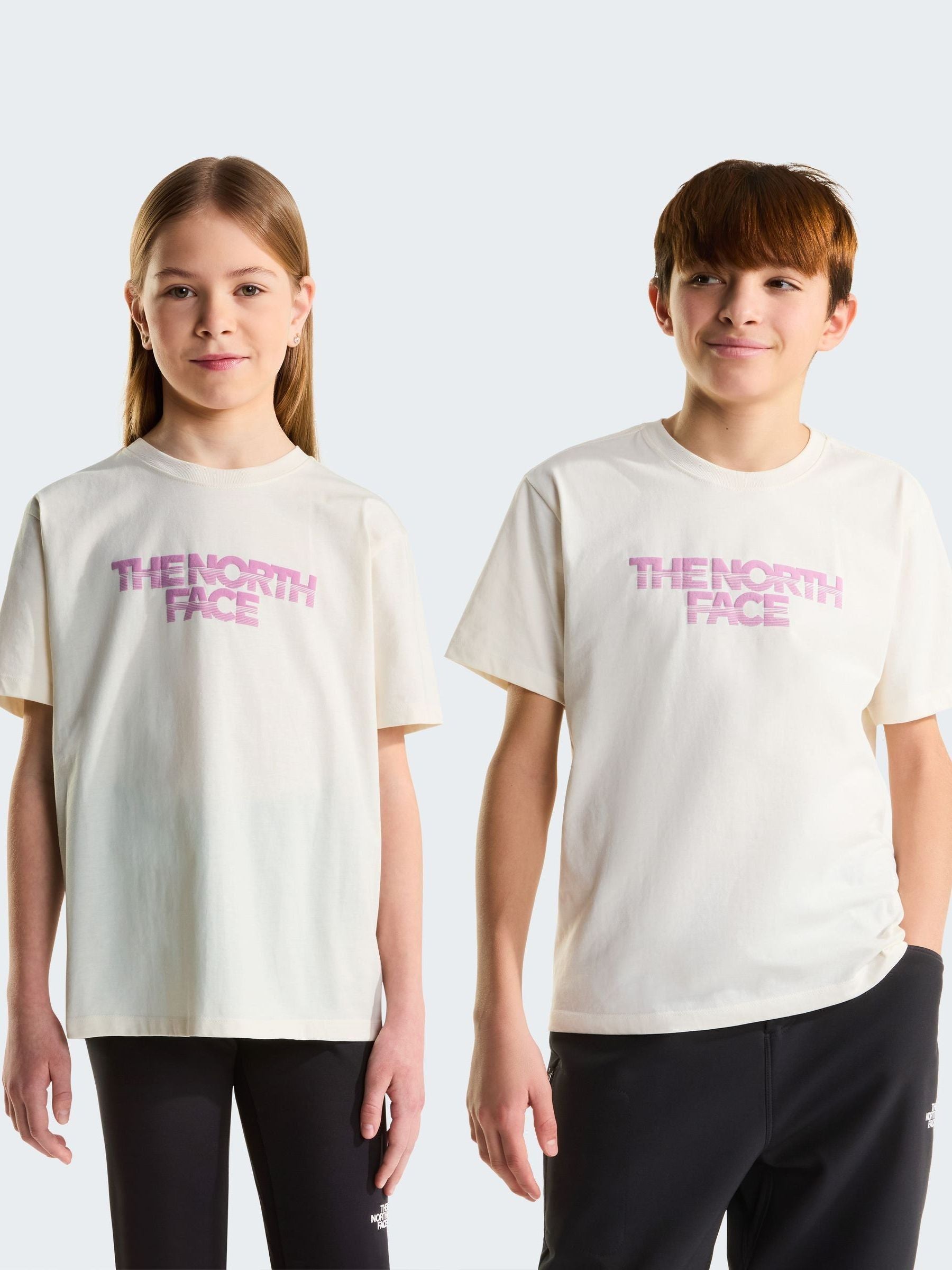 Dsiney Kidz - The North Face Cream Chalbi Relaxed Front Graphic T-Shirt image 2