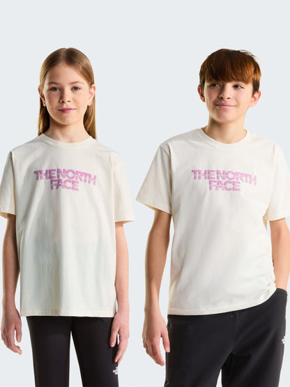 Dsiney Kidz - The North Face Cream Chalbi Relaxed Front Graphic T-Shirt image 2