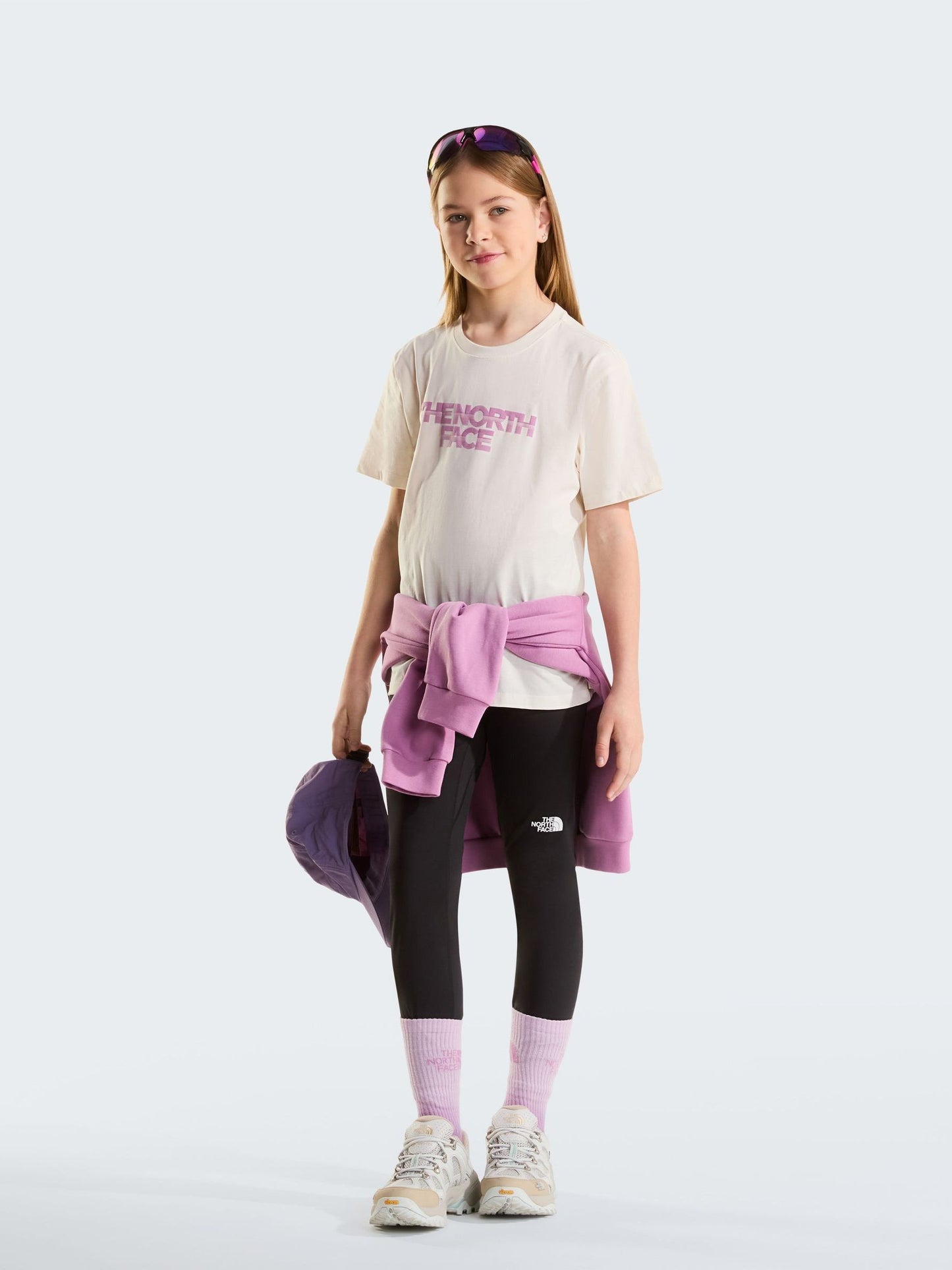 Dsiney Kidz - The North Face Cream Chalbi Relaxed Front Graphic T-Shirt image 3