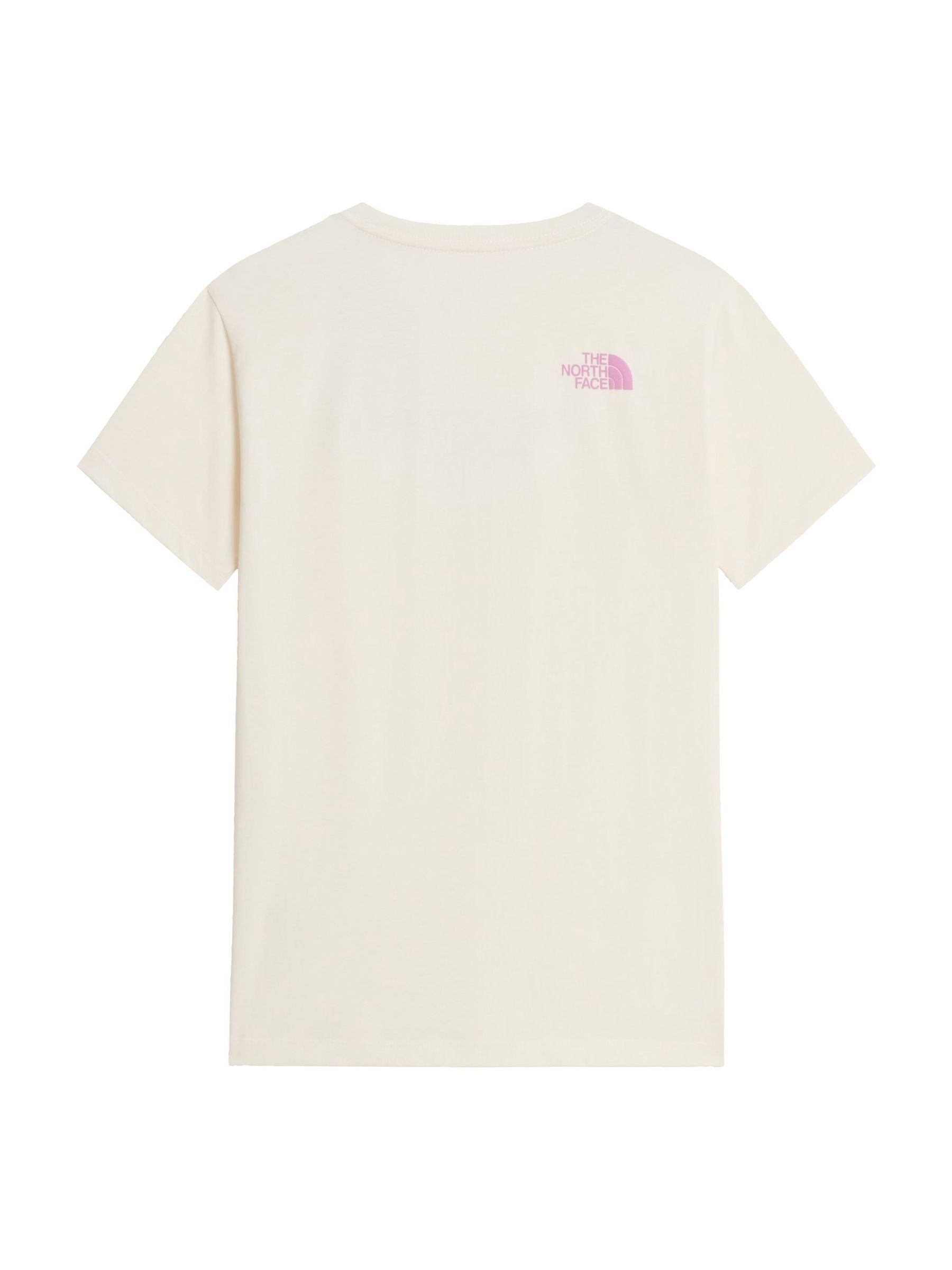 Dsiney Kidz - The North Face Cream Chalbi Relaxed Front Graphic T-Shirt image 5