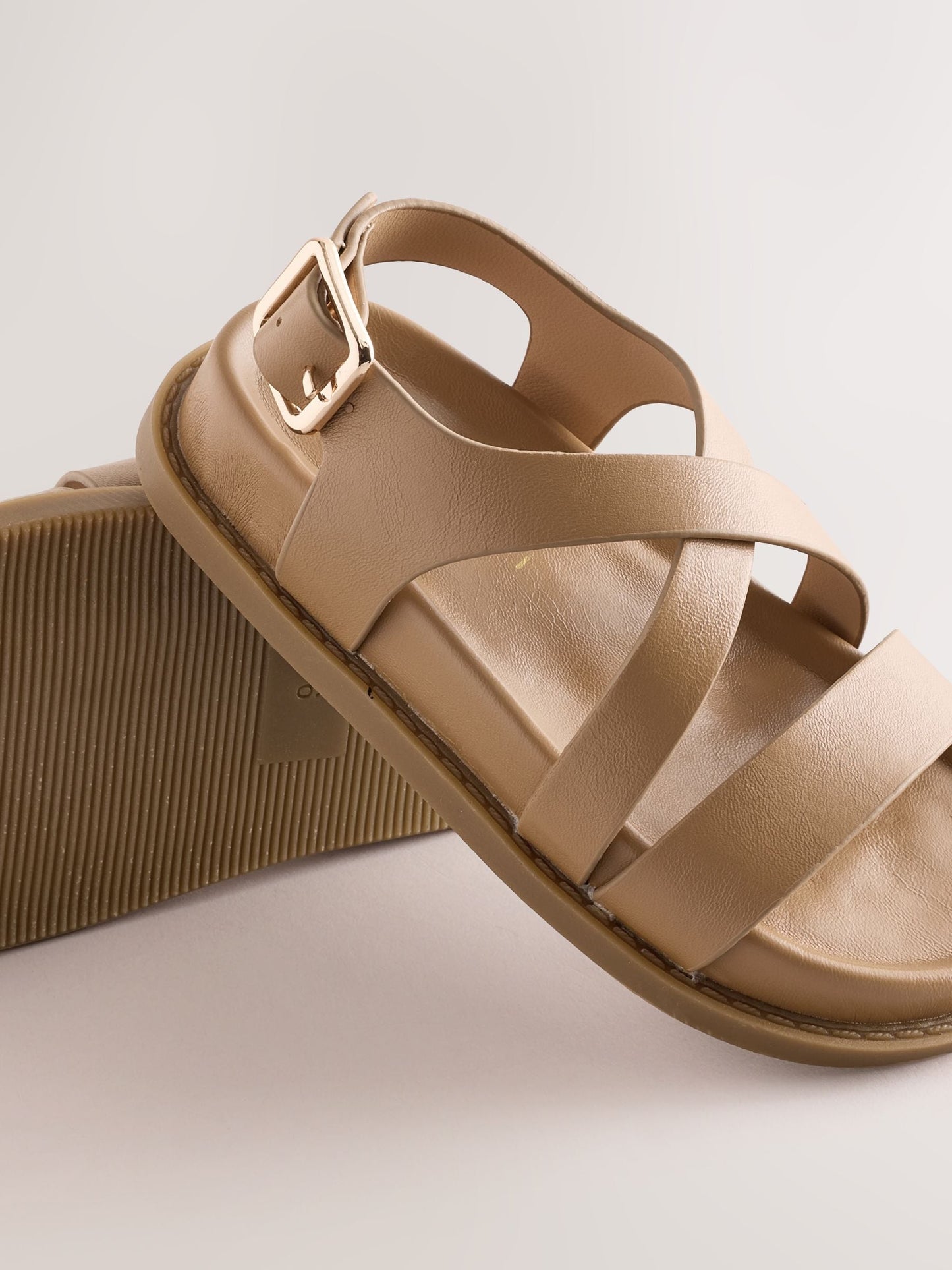 Neutral Footbed Sandals image 3