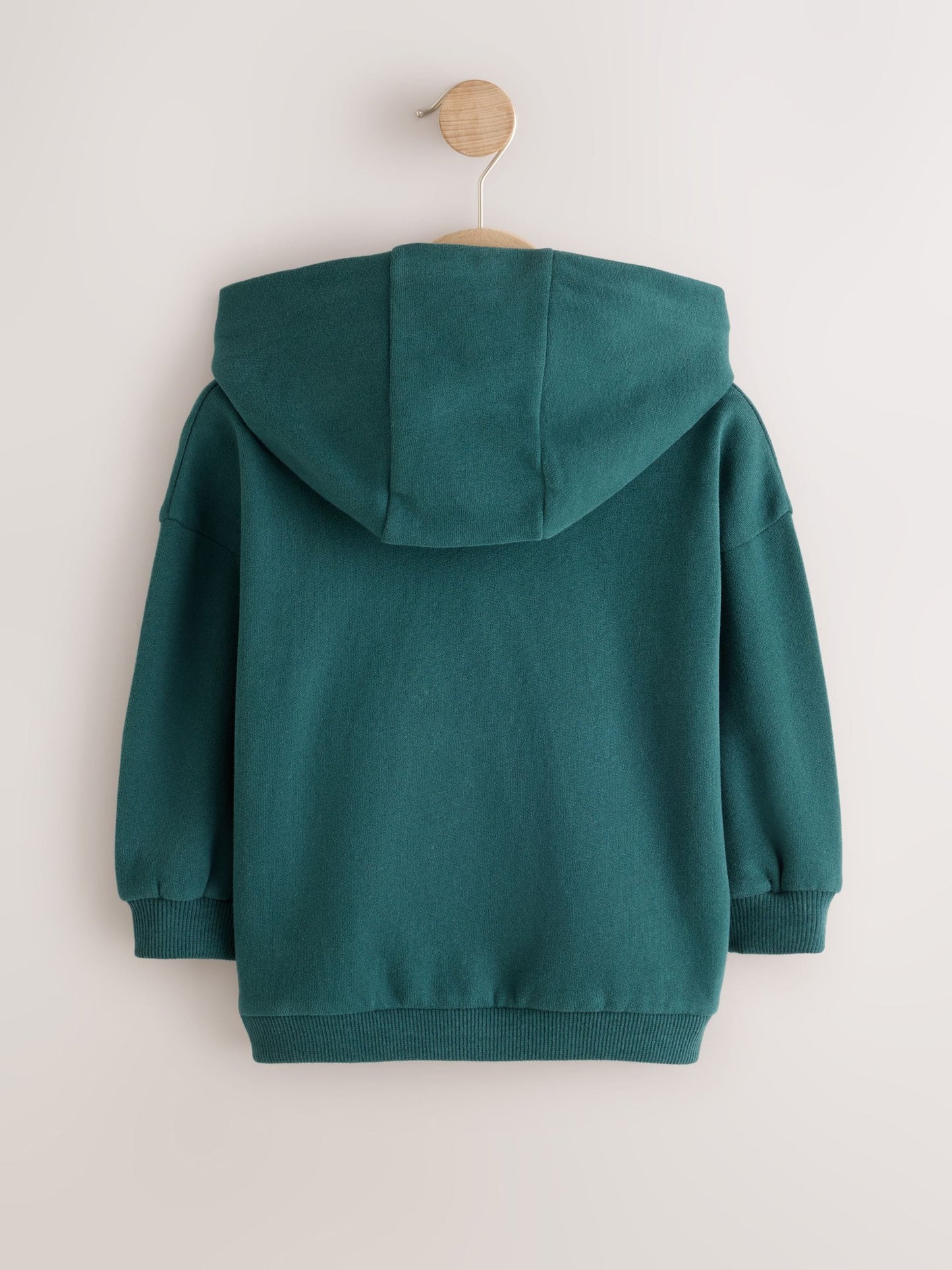 Dsiney Kidz - Dark Green Soft Touch Zip Through Hoodie (3mths-7yrs) image 2
