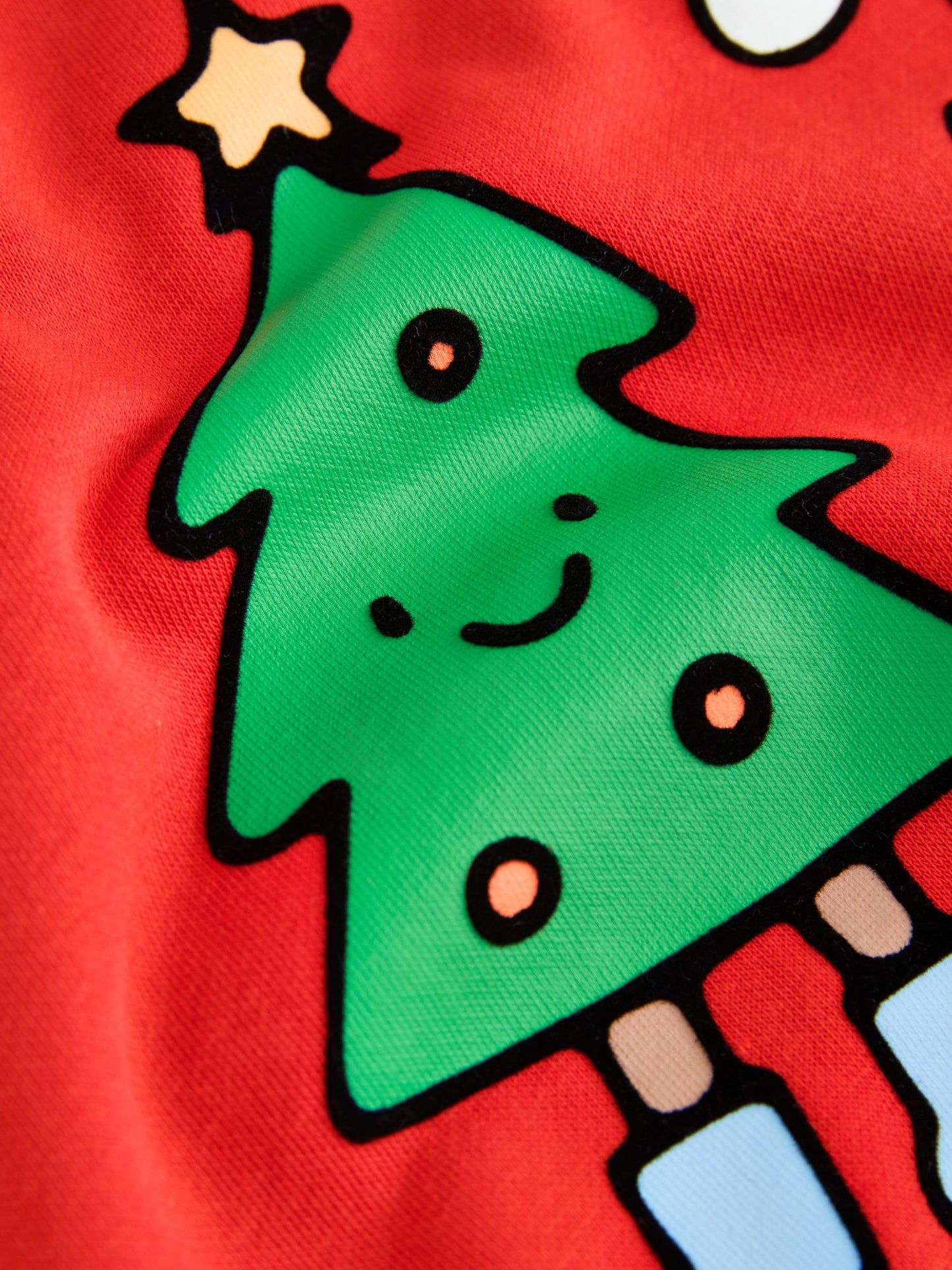 Dsiney Kidz - Red Christmas Crew Neck Sweat Top (3mths-7yrs) image 3