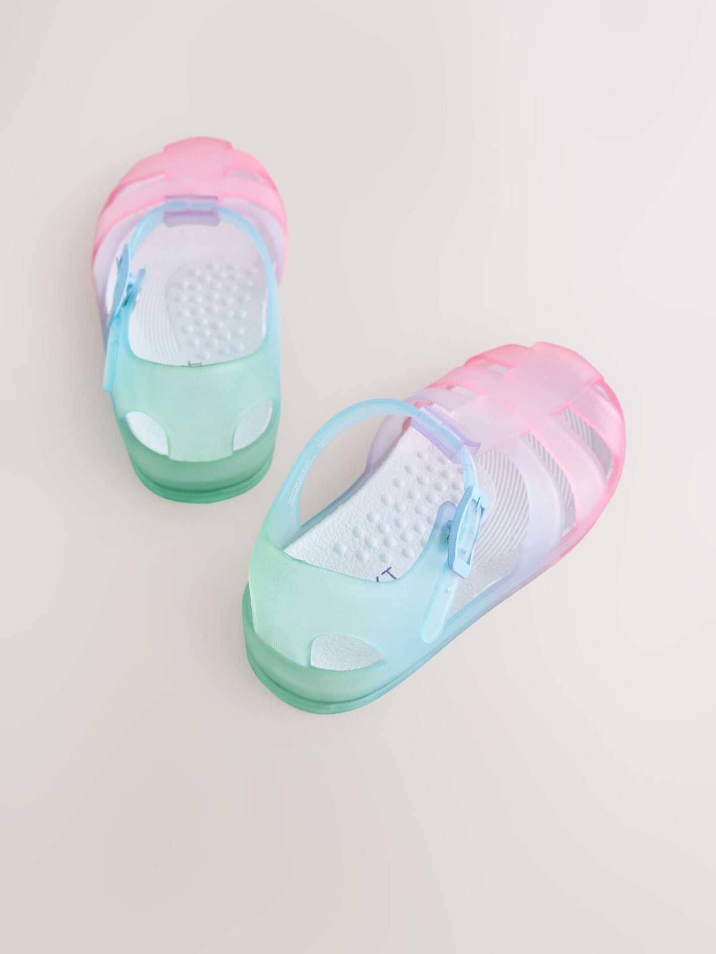 Pink/Blue Jelly Sandals image 3