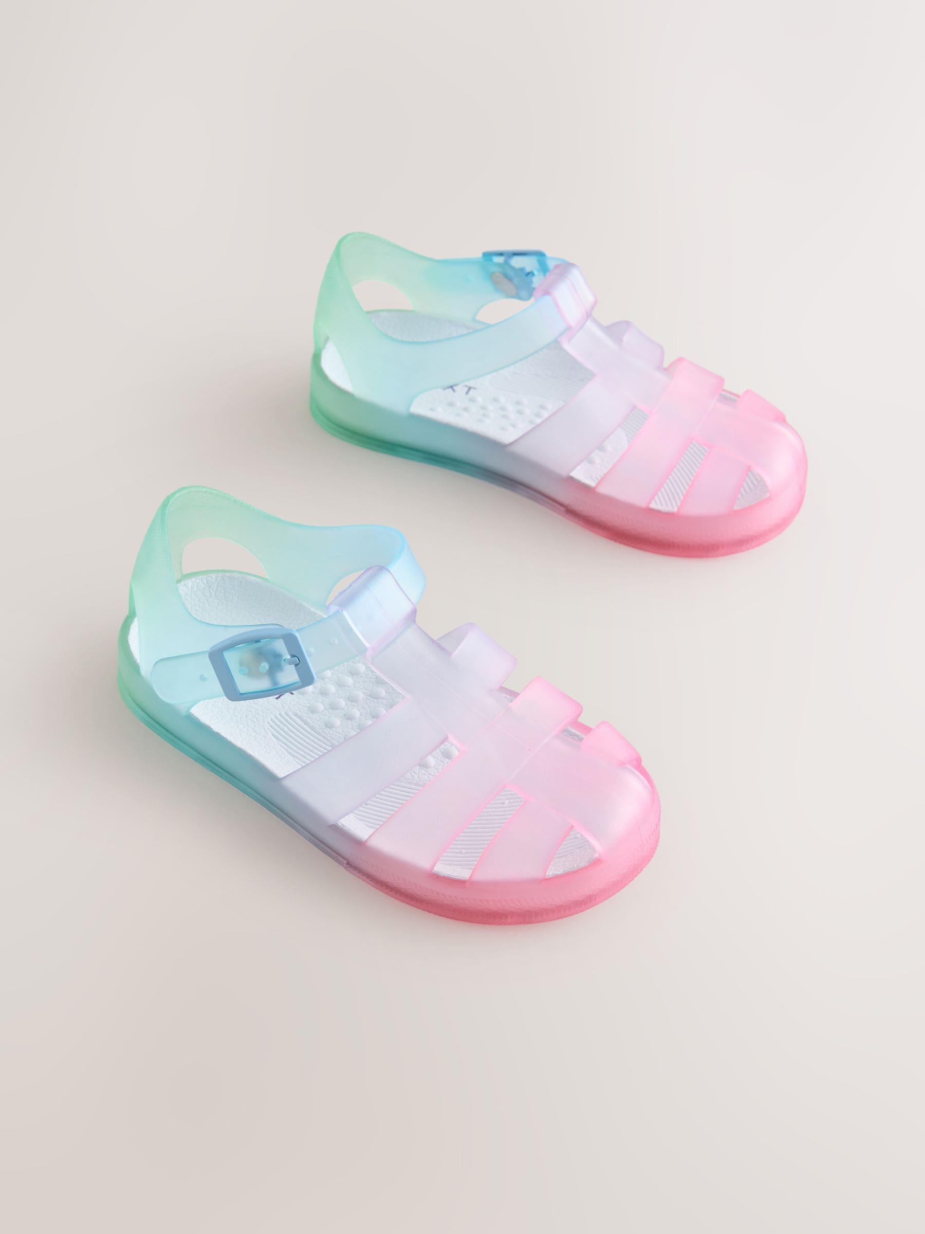 Pink/Blue Jelly Sandals image 1