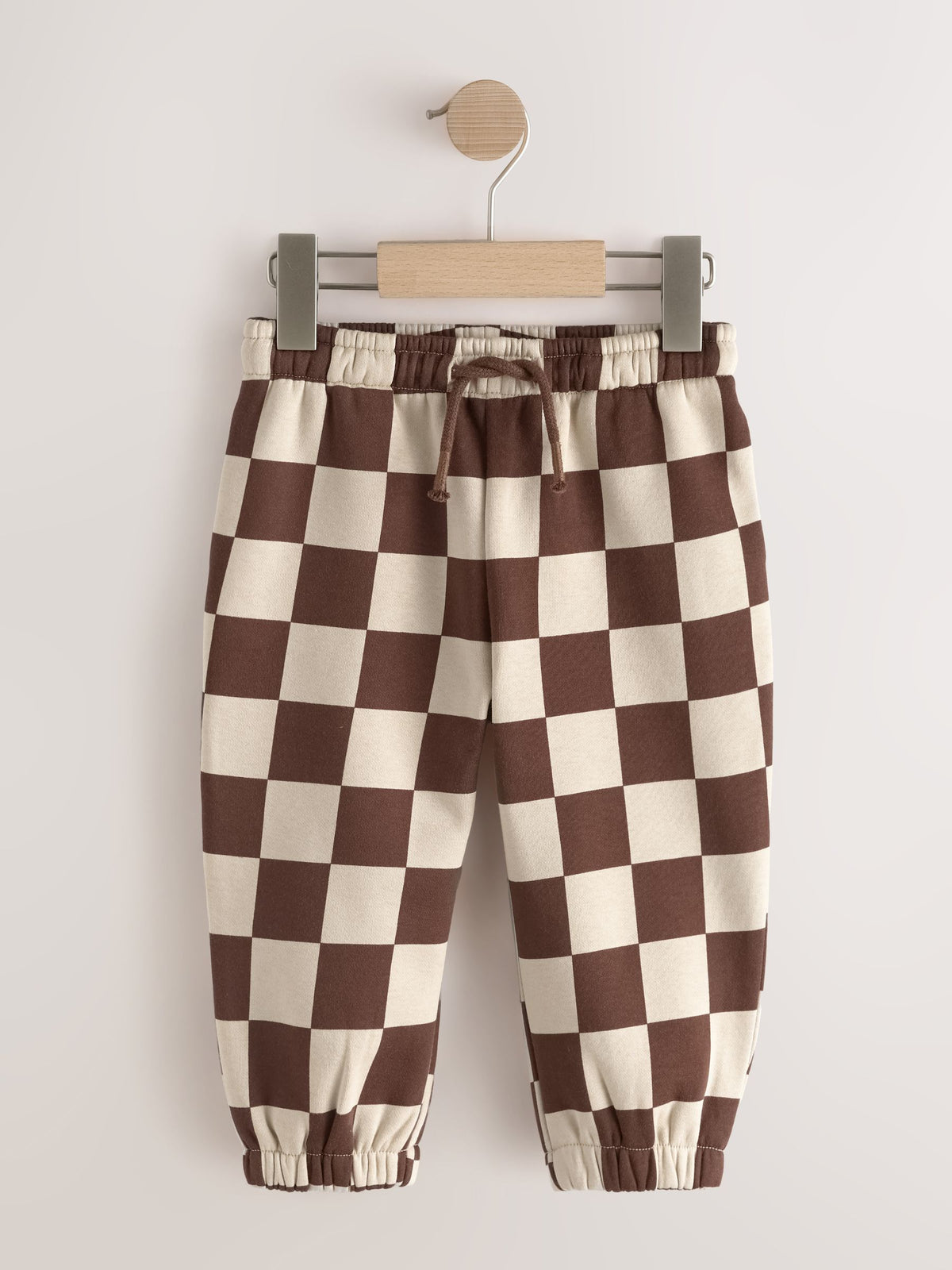 Dsiney Kidz - Chocolate Brown Single Wide Leg Jersey Joggers (3mths-7yrs) image 1