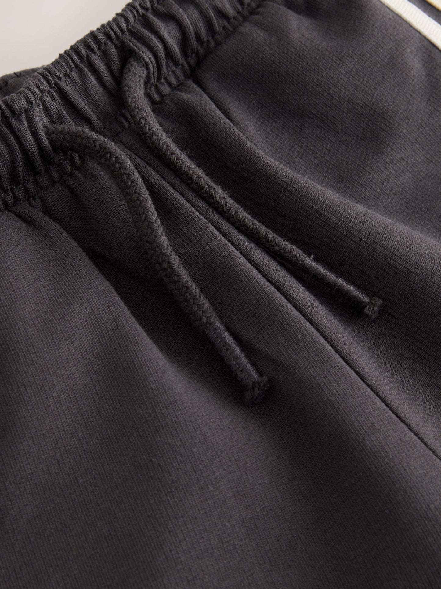 Charcoal Grey Wide Leg Side Stripe Joggers (3mths-7yrs) image 7
