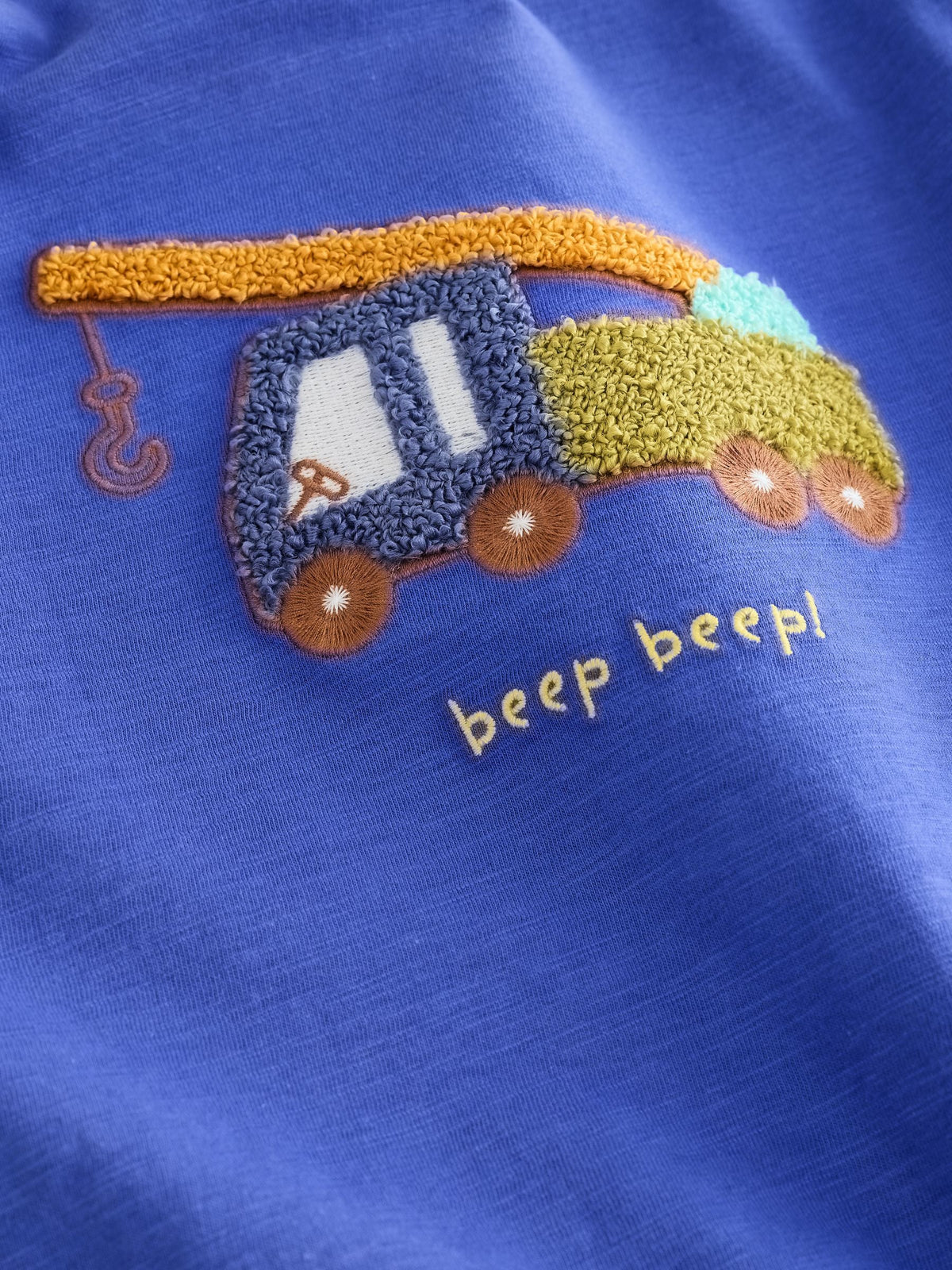 Dsiney Kidz - Brown/Yellow/Blue Diggers Oversized Pyjamas 3 Pack (9mths-8yrs) image 7