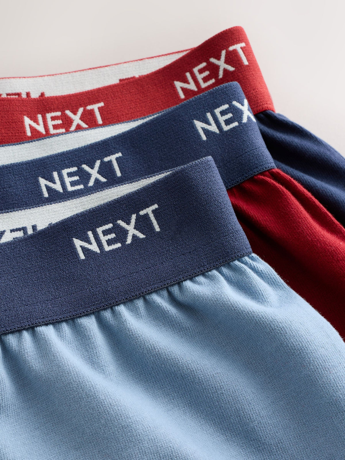 Red/Blue/Navy Short Pyjamas 3 Pack (3-16yrs) - image 12