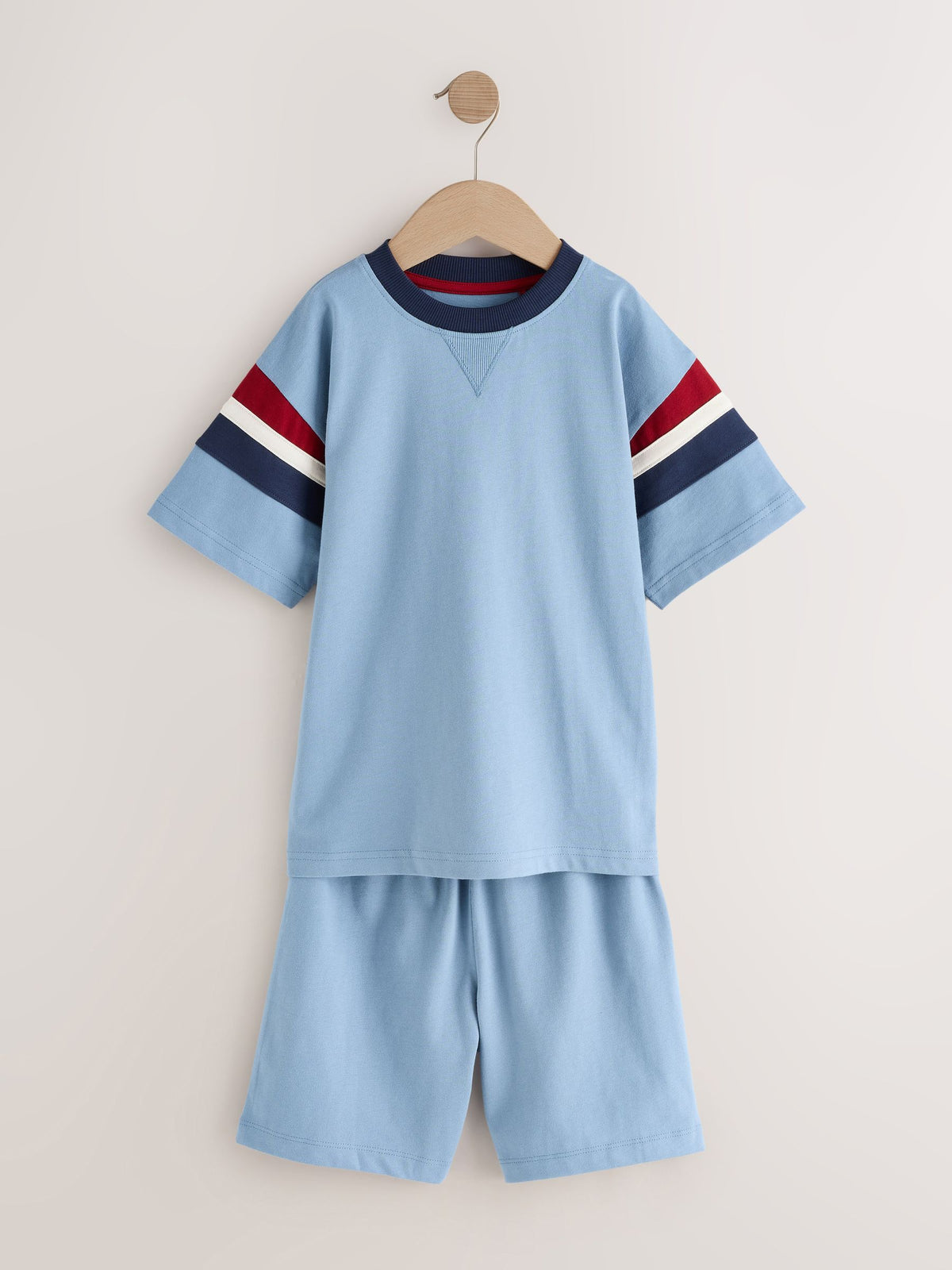Red/Blue/Navy Short Pyjamas 3 Pack (3-16yrs) - image 7