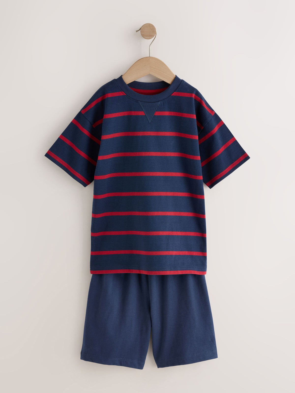 Red/Blue/Navy Short Pyjamas 3 Pack (3-16yrs) - image 9