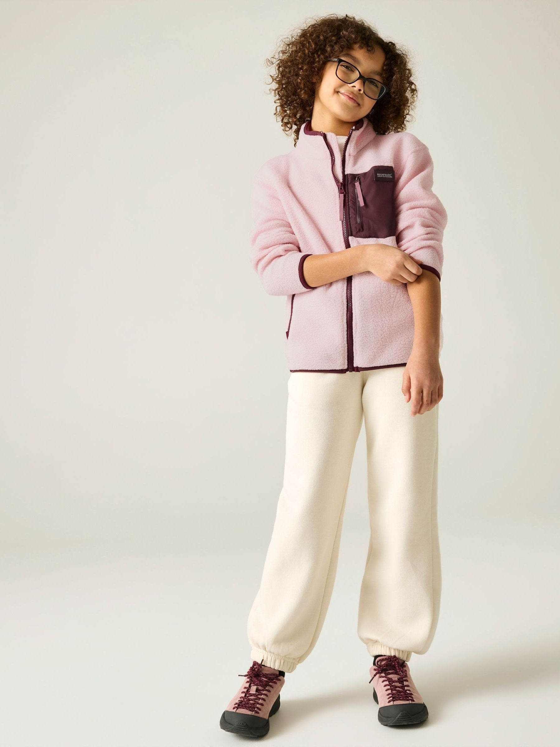 Dsiney Kidz - Regatta Pink Junior Frankie Warm Fleece image 3