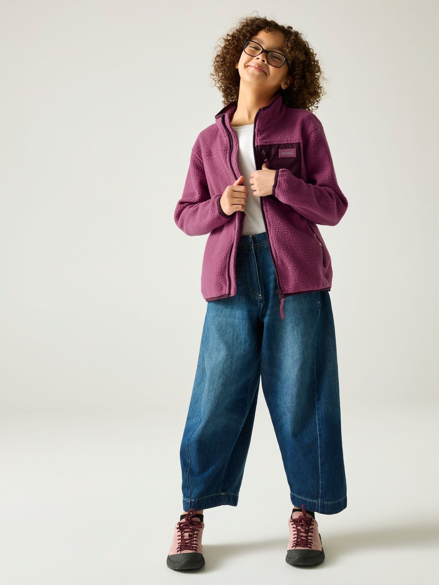 Dsiney Kidz - Regatta Purple Junior Frankie Warm Fleece image 3