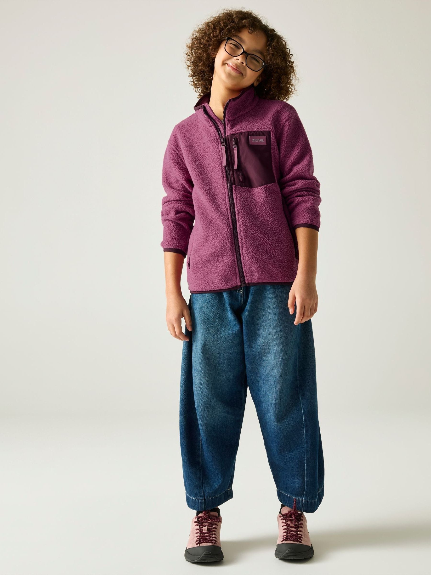 Dsiney Kidz - Regatta Purple Junior Frankie Warm Fleece image 5