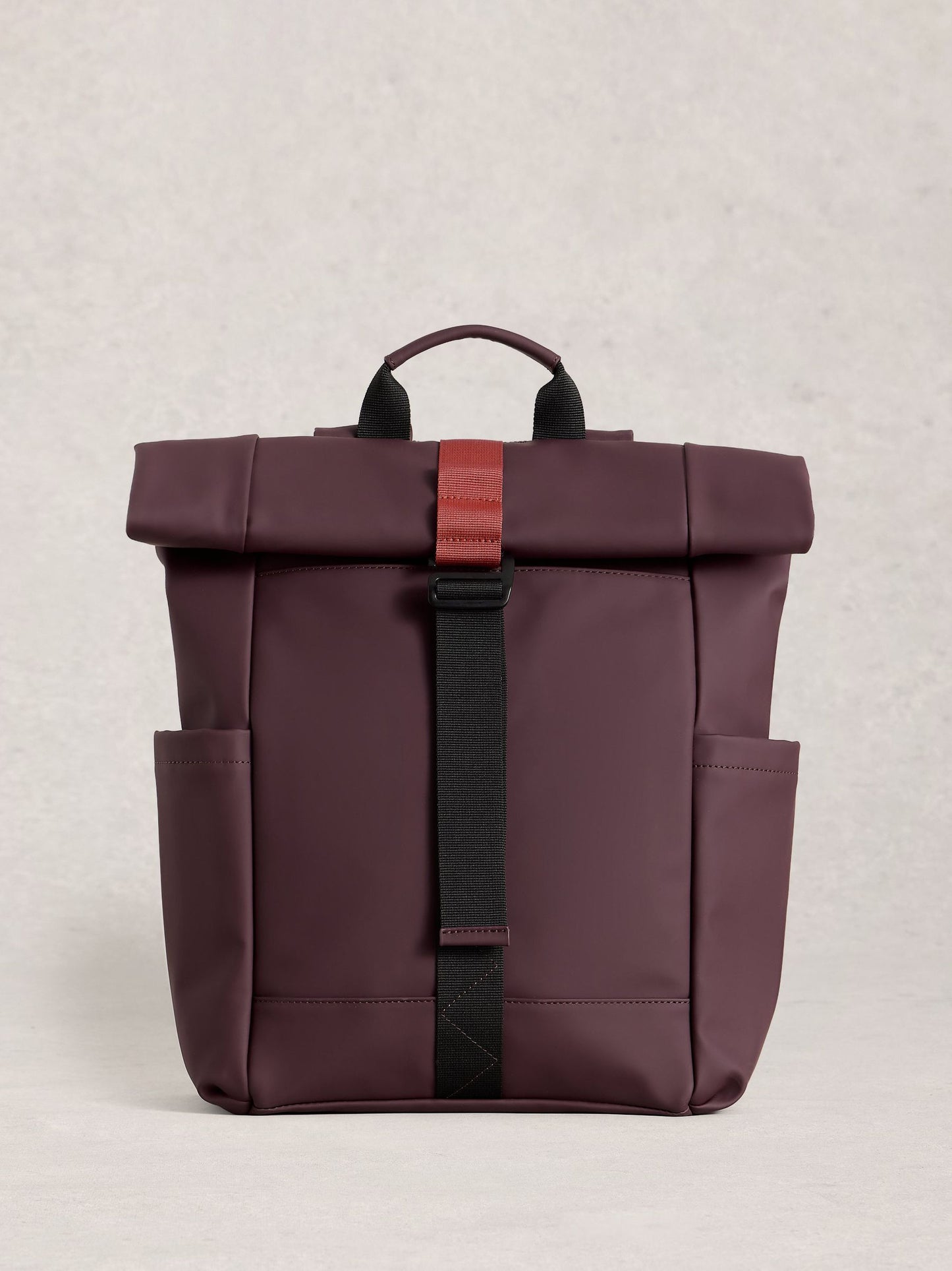 White Stuff Purple Alex Rubberised Backpack image 1