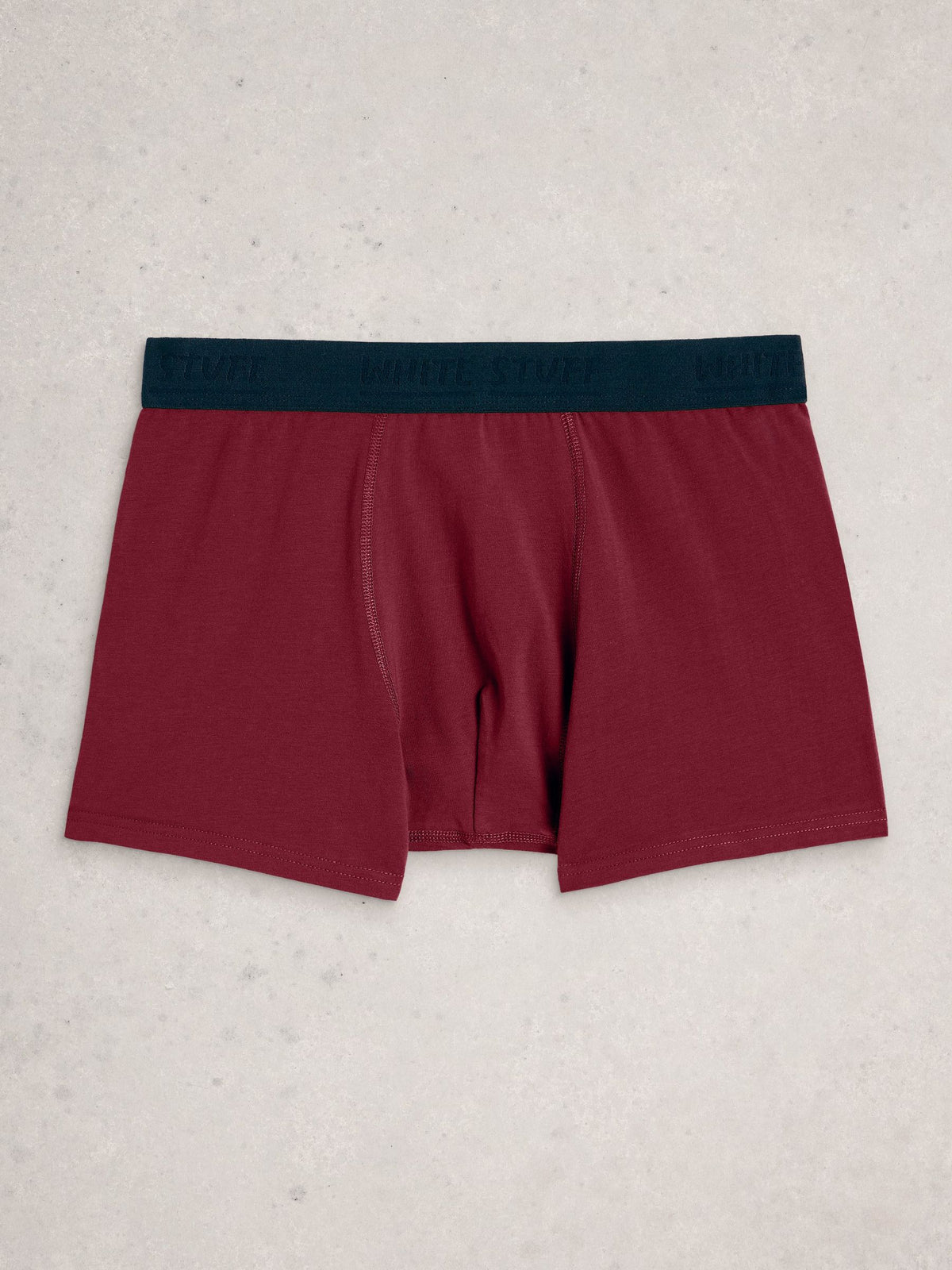 Dsiney Kidz - White Stuff Black Hove Stripe & Plain Boxers 2 Pack image 3