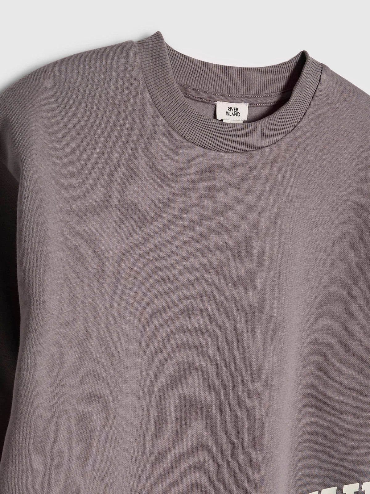 Dsiney Kidz - River Island Grey River Varsity Sweatshirt & Jogger Set image 5