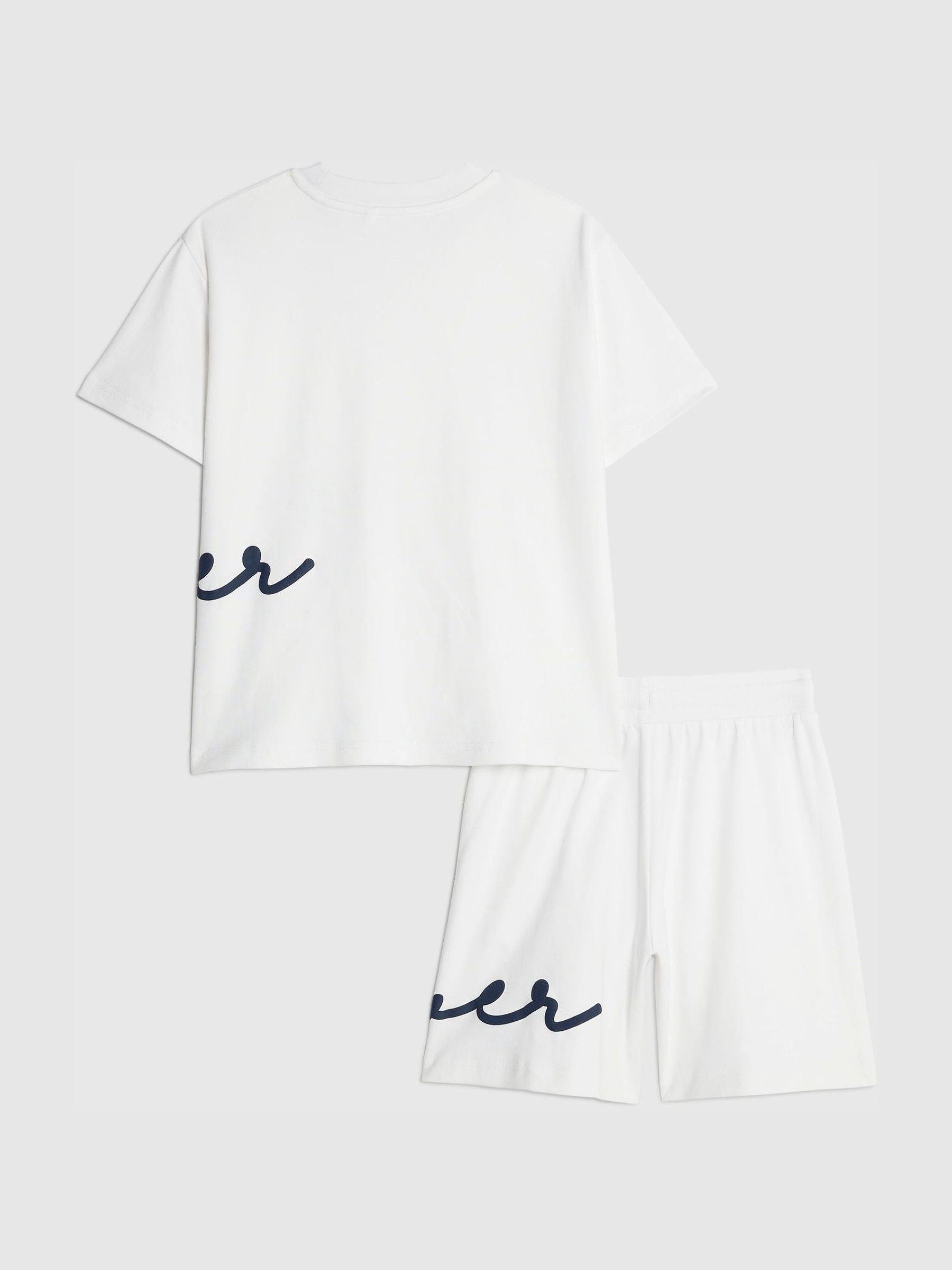 Dsiney Kidz - River Island White River T-Shirt & Short Set image 2