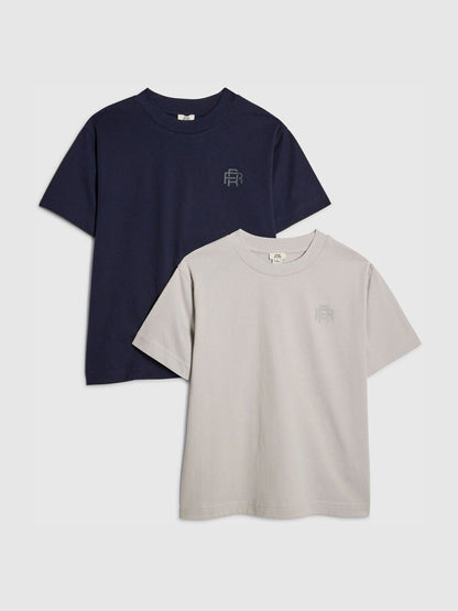 Dsiney Kidz - River Island Blue Essentials T-Shirts 2 Pack image 1