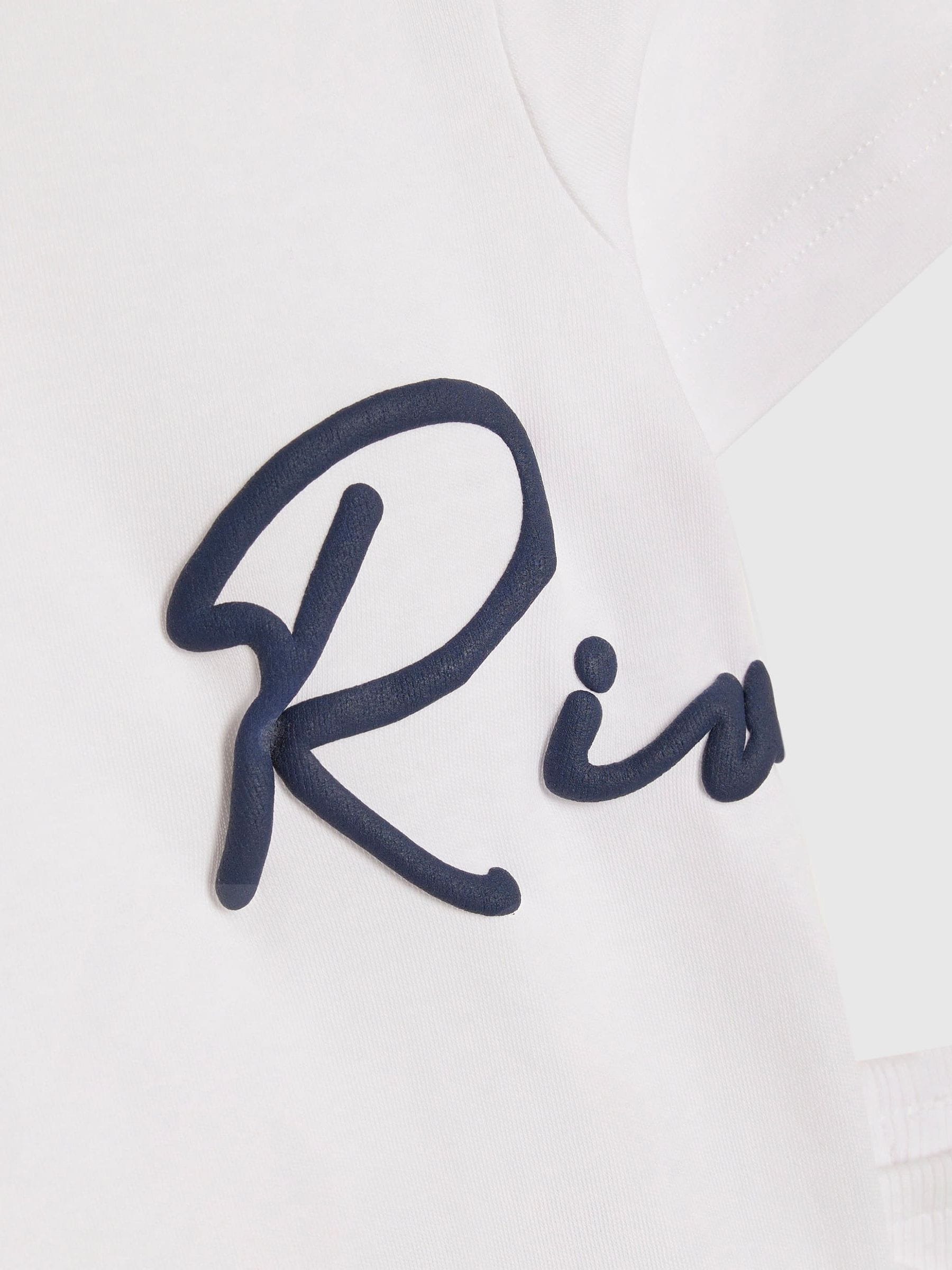 River Island White T-Shirt & Short Set image 5