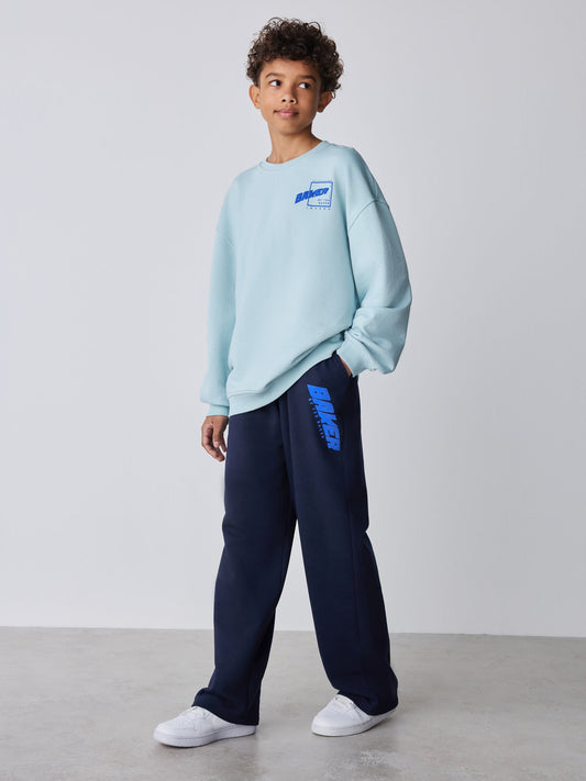 Baker by Ted Baker Oversized Graphic Sweatshirt and Wide Leg Joggers Set image 1